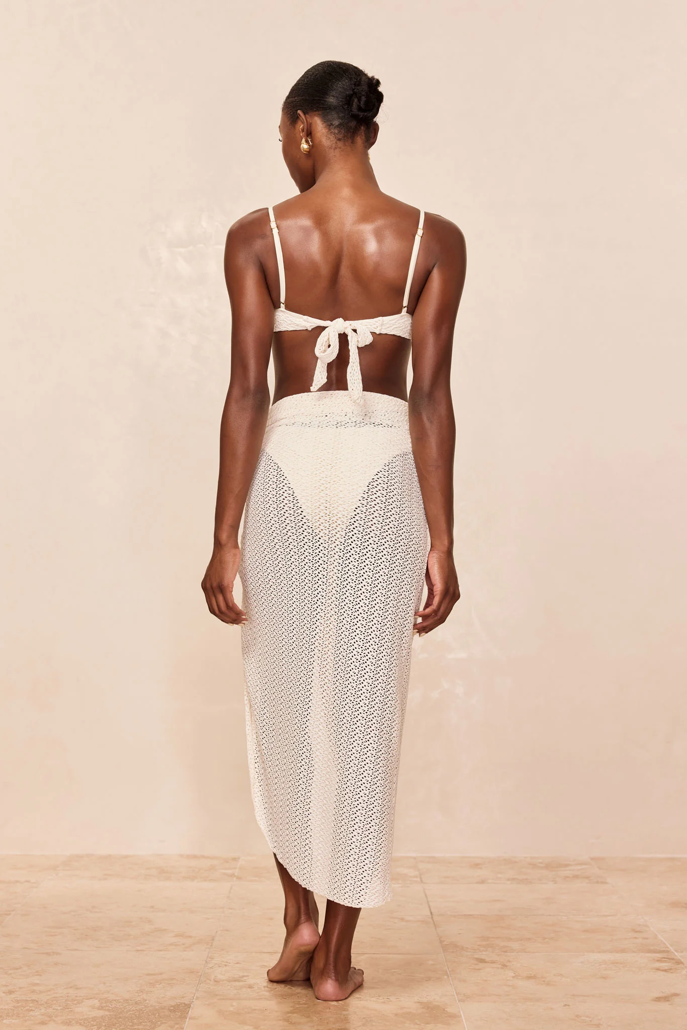 Andros Sarong - Ivory Crochet - Image 6