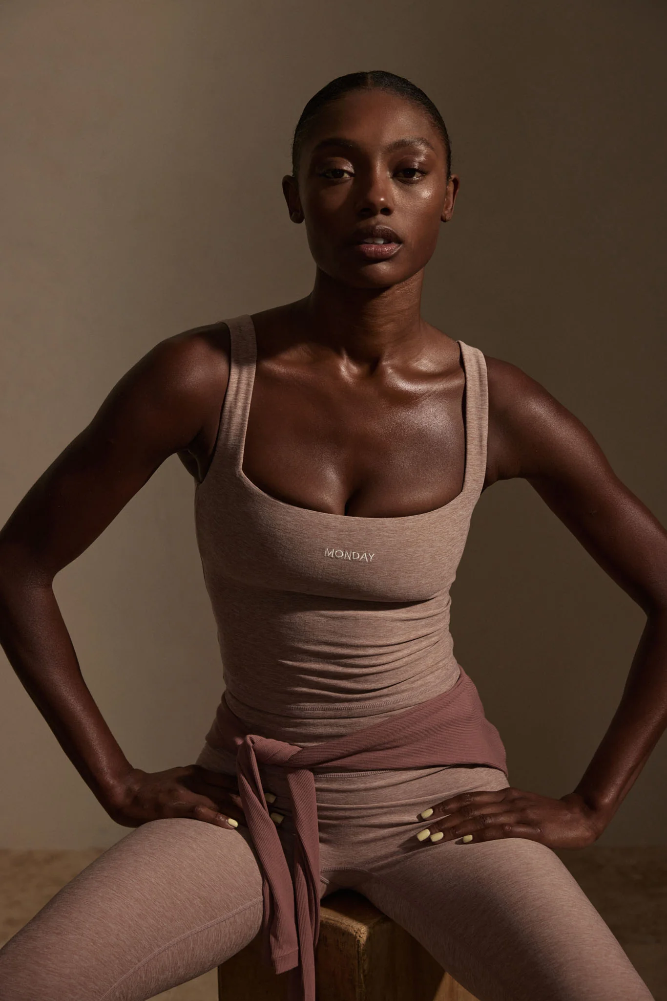 Aspen Tank - Heather Mauve - Image 3