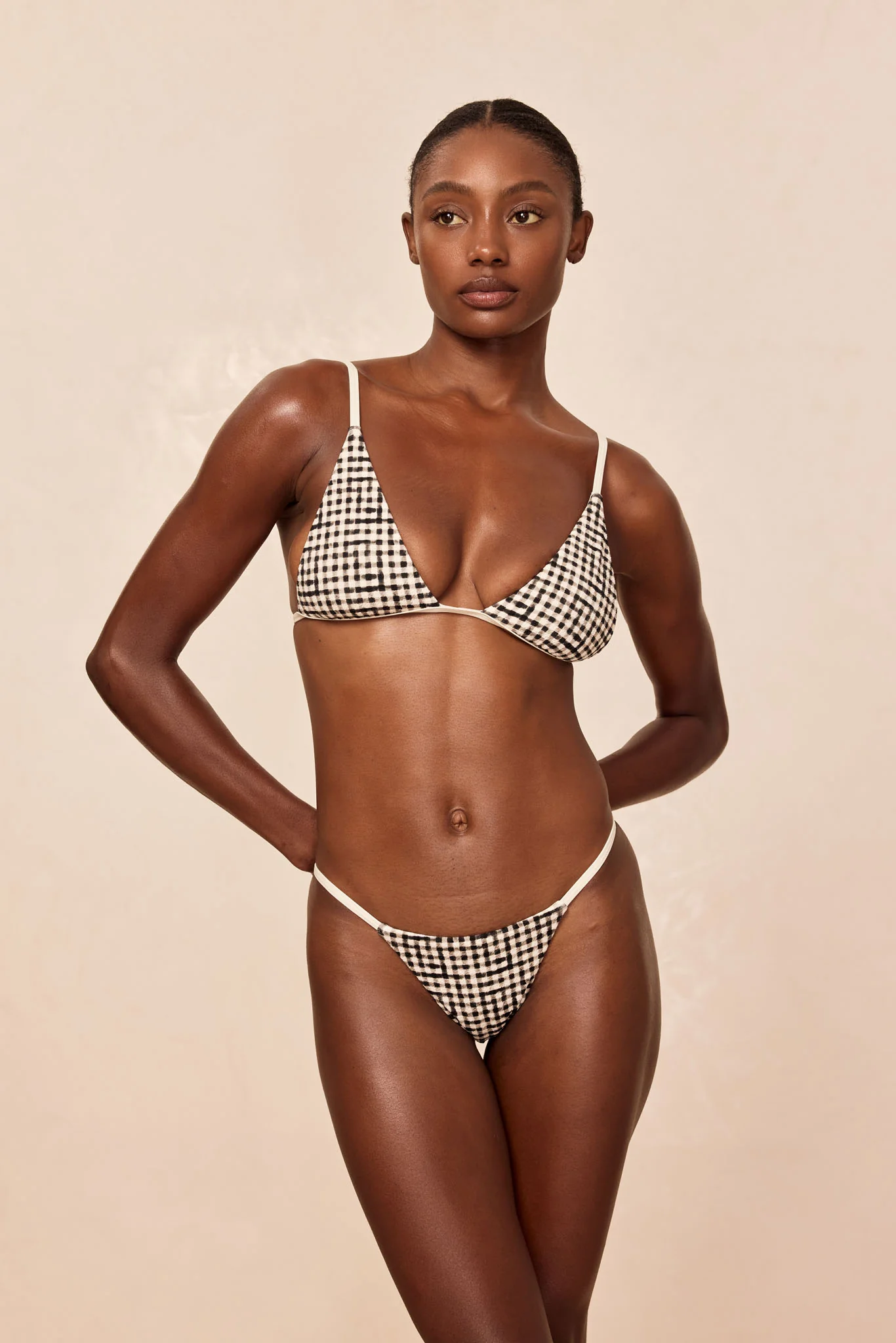 Barbados Bottom - Black Gingham - Image 2