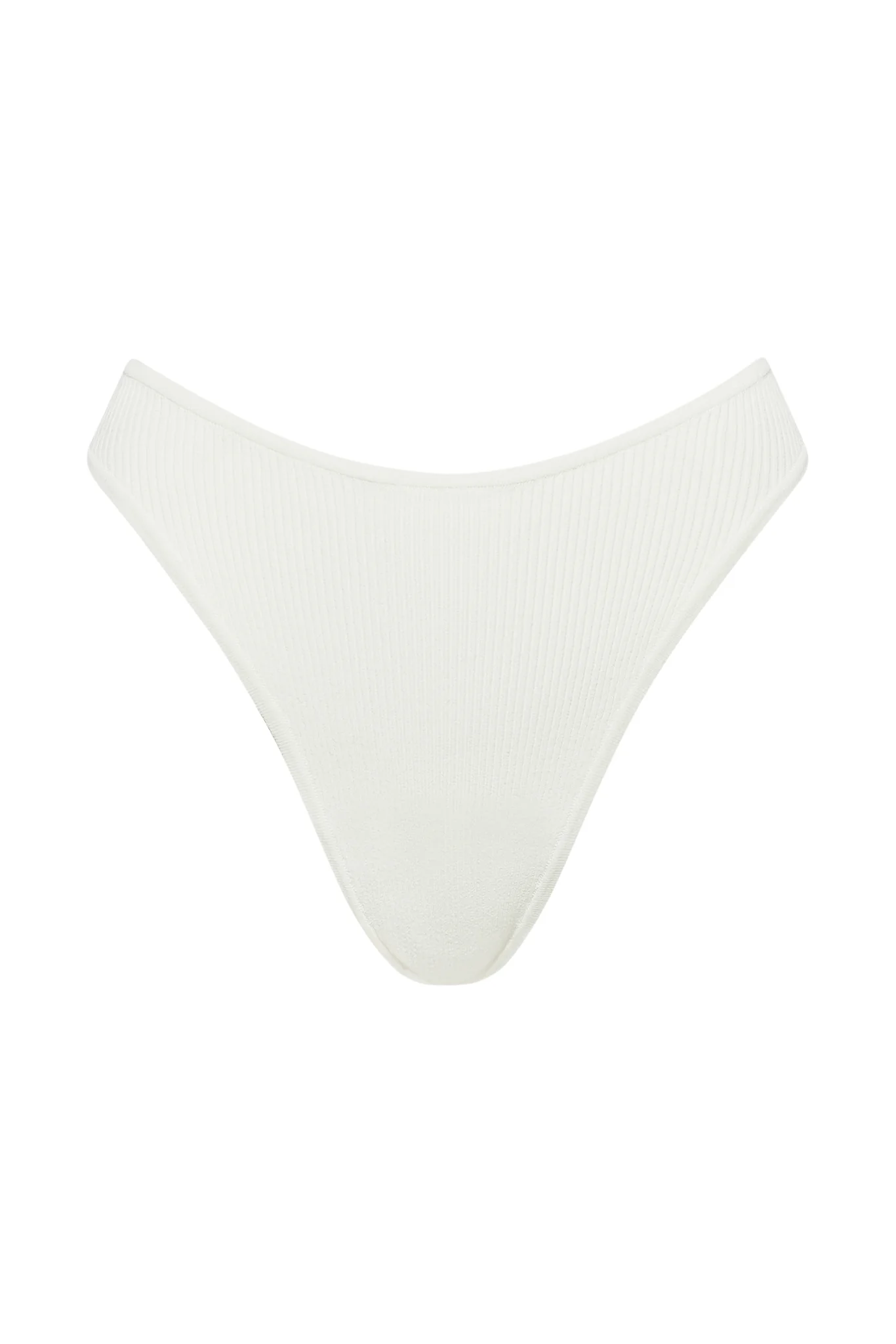 Bel Air Knitwear Bottom - White Rib