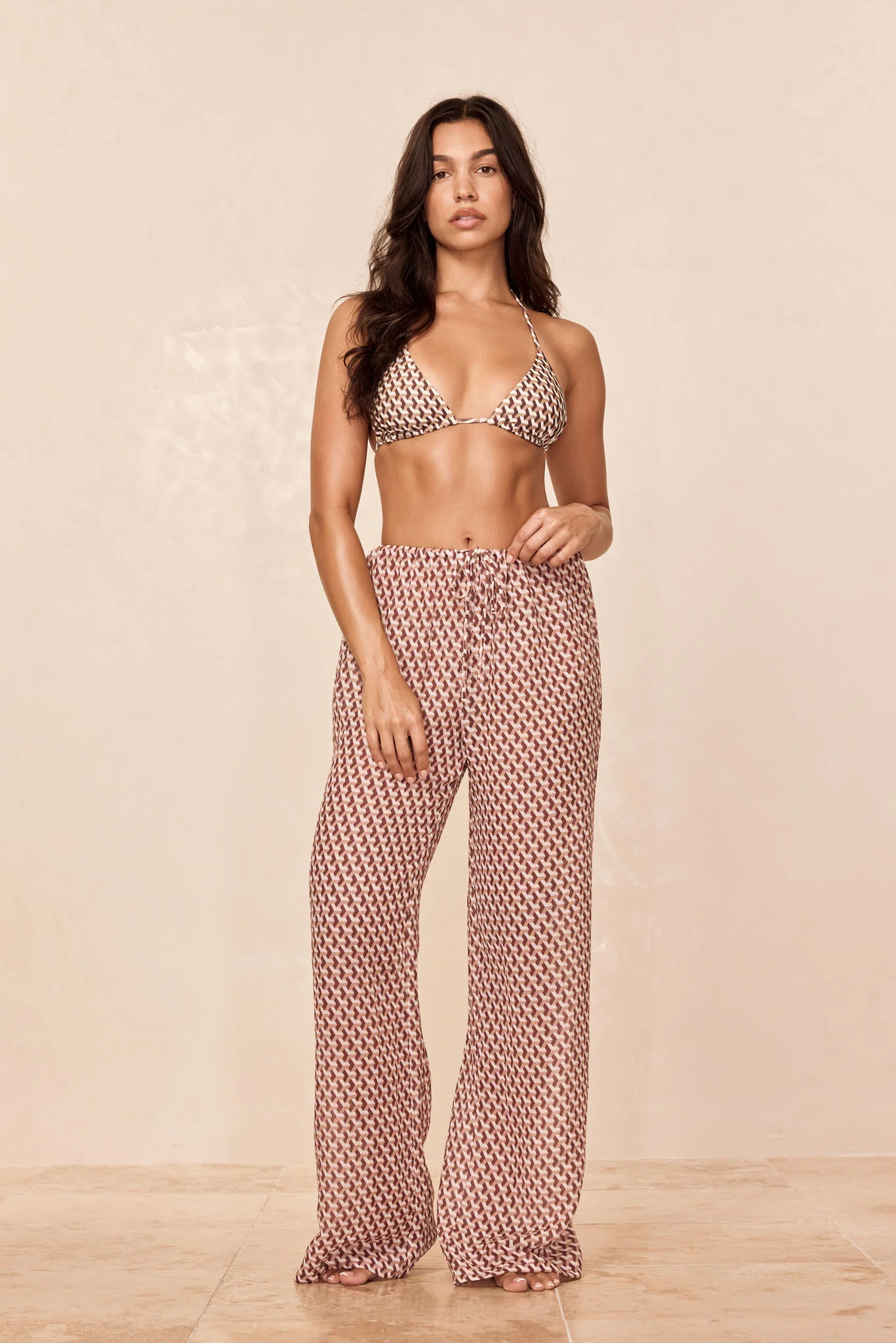 Belize Pant - Husk Geo - Image 6