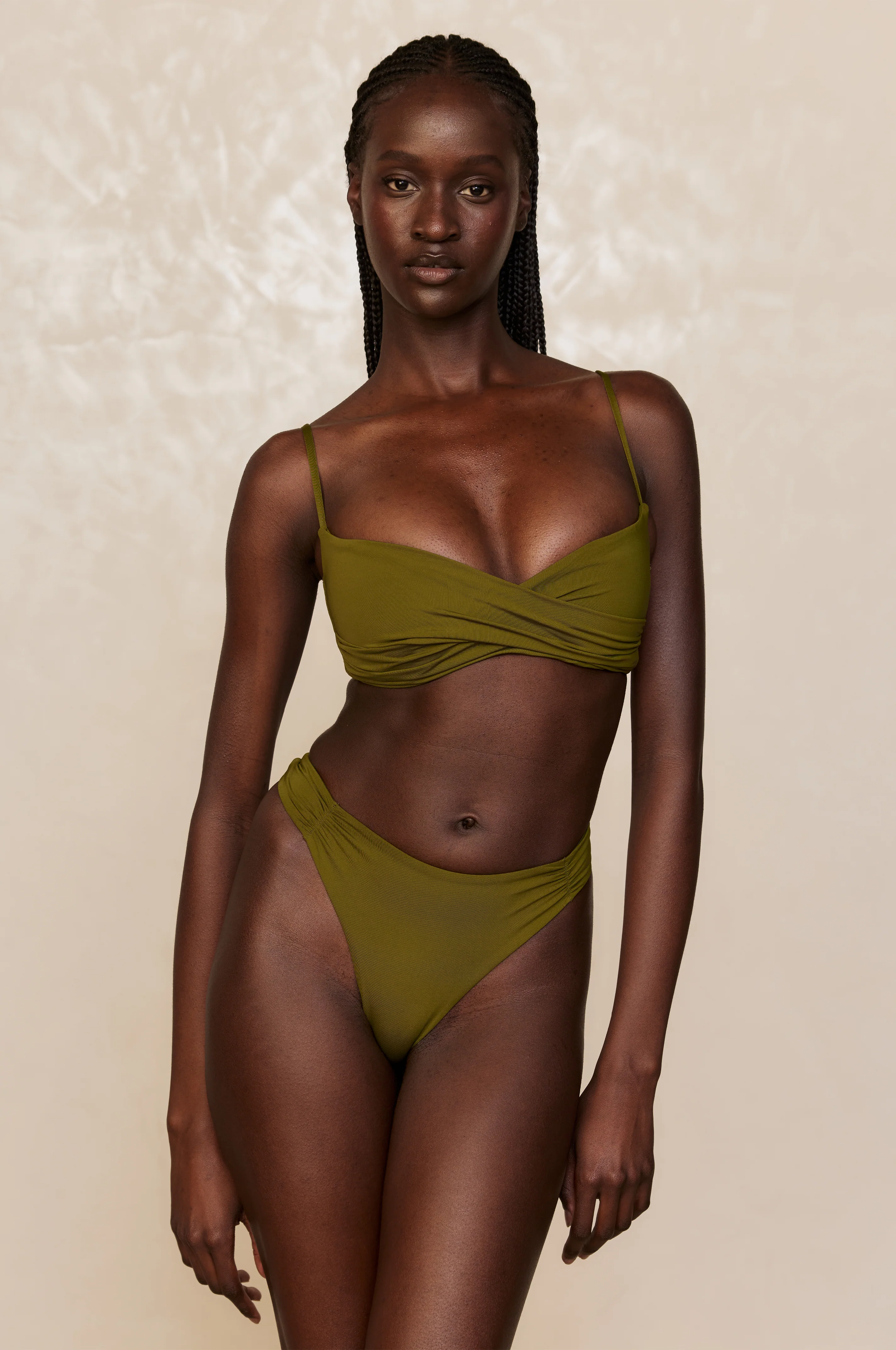 Bordeaux Top - Olive - Image 2