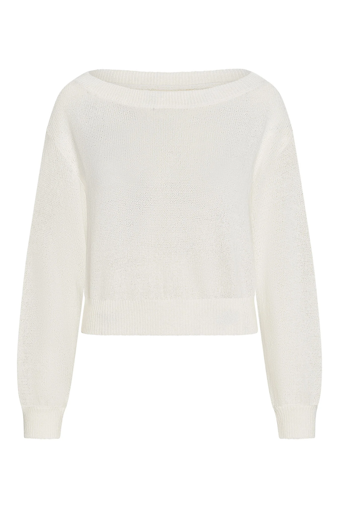 Brampton Island Sweater - Ivory Petit Jersey