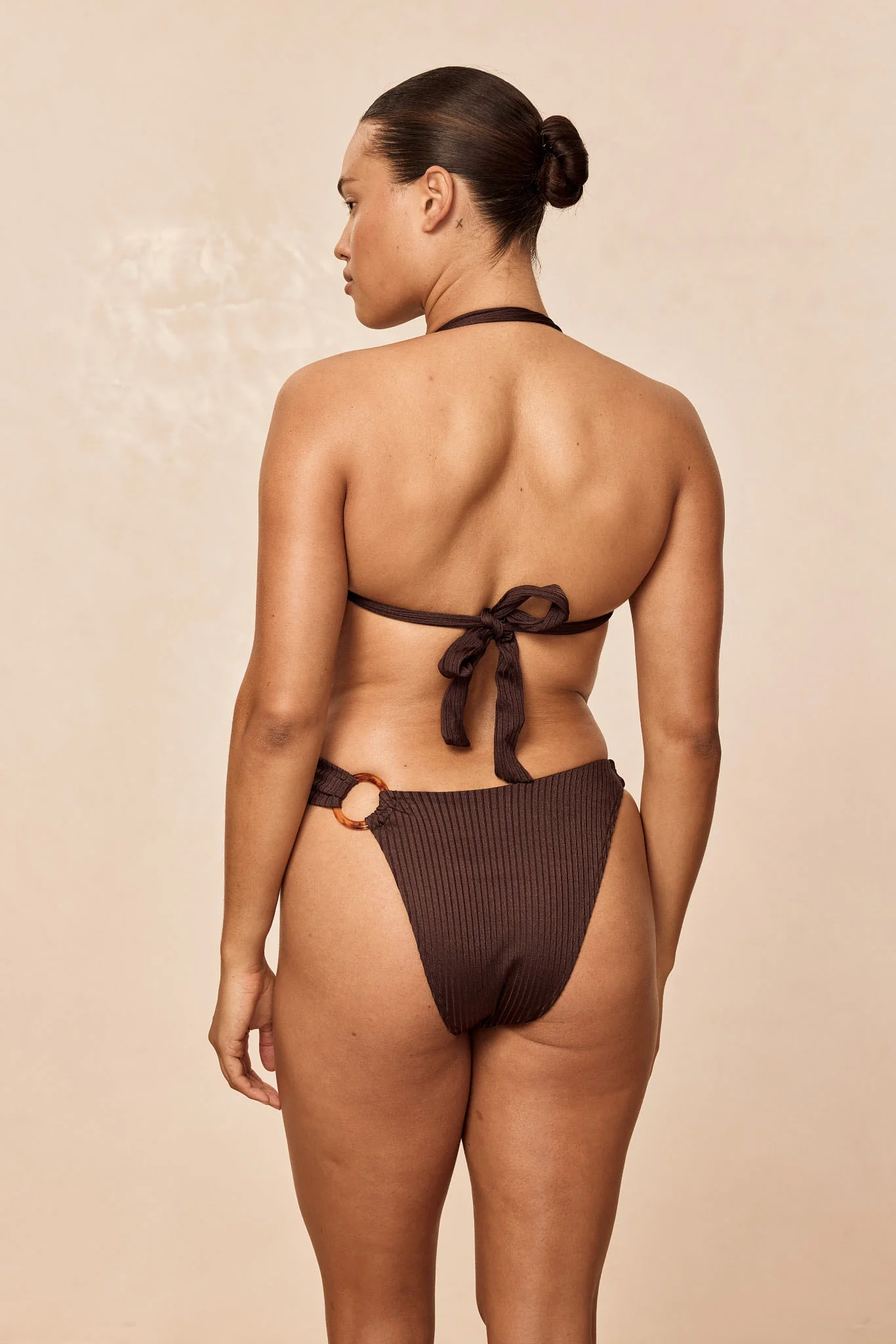 Bronte Bottom - Espresso Wide Rib - Image 4