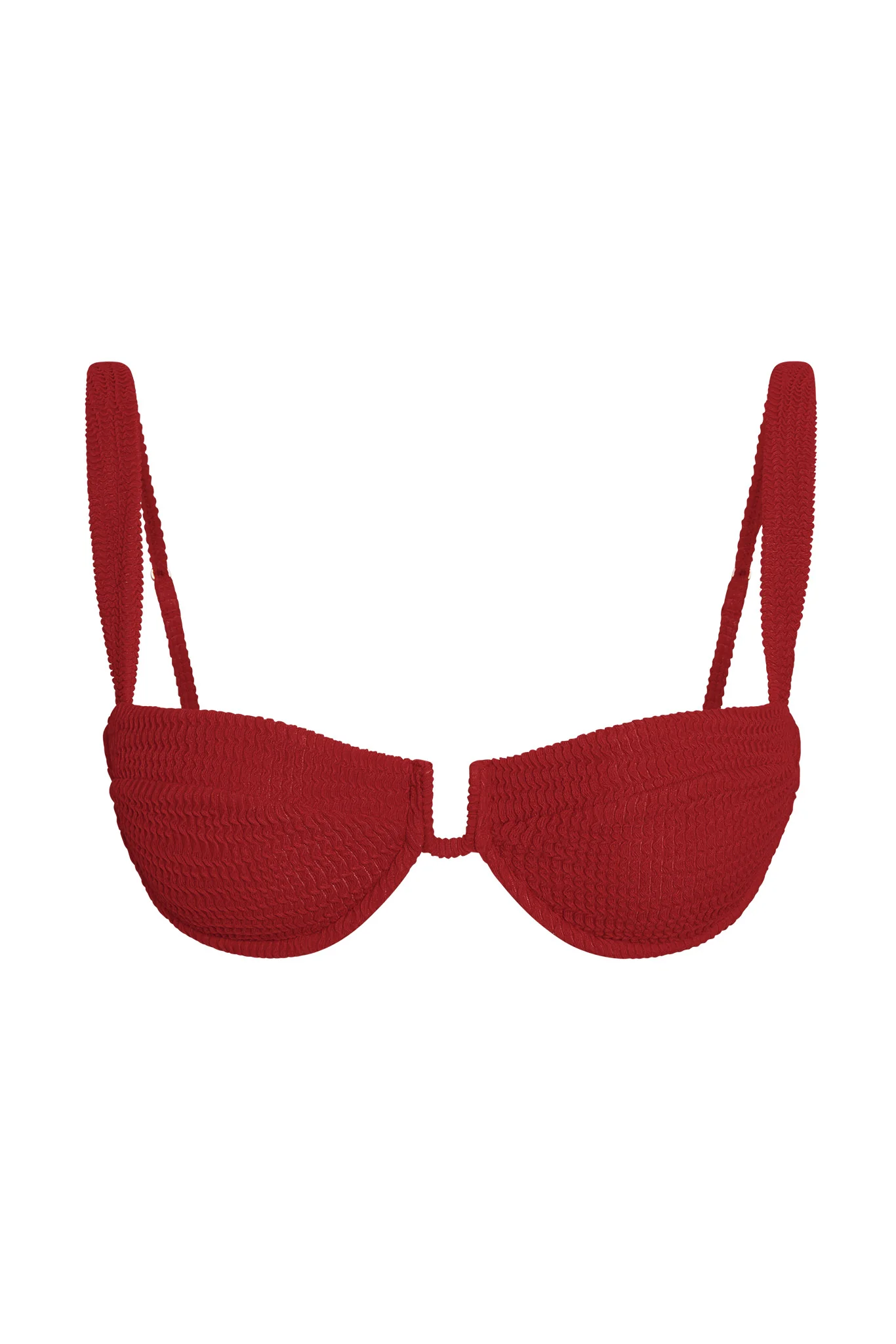 Cala Roja Top - Cherry Crinkle
