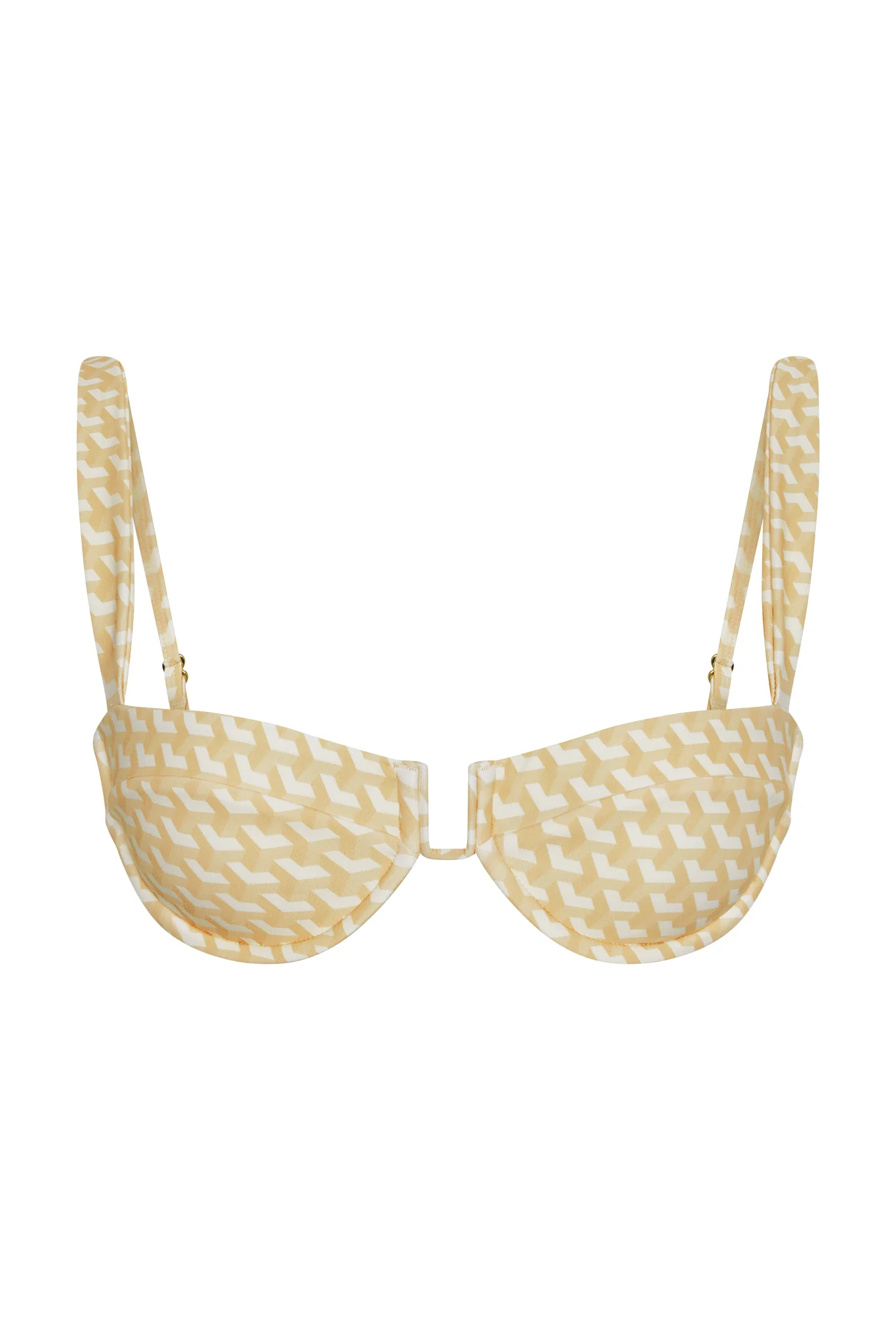 Cala Roja Top - Ivory Geo