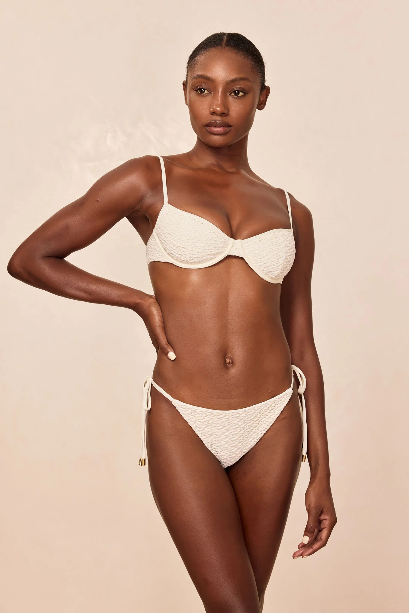 Le Marais Bottom - Ivory Crochet - Image 4