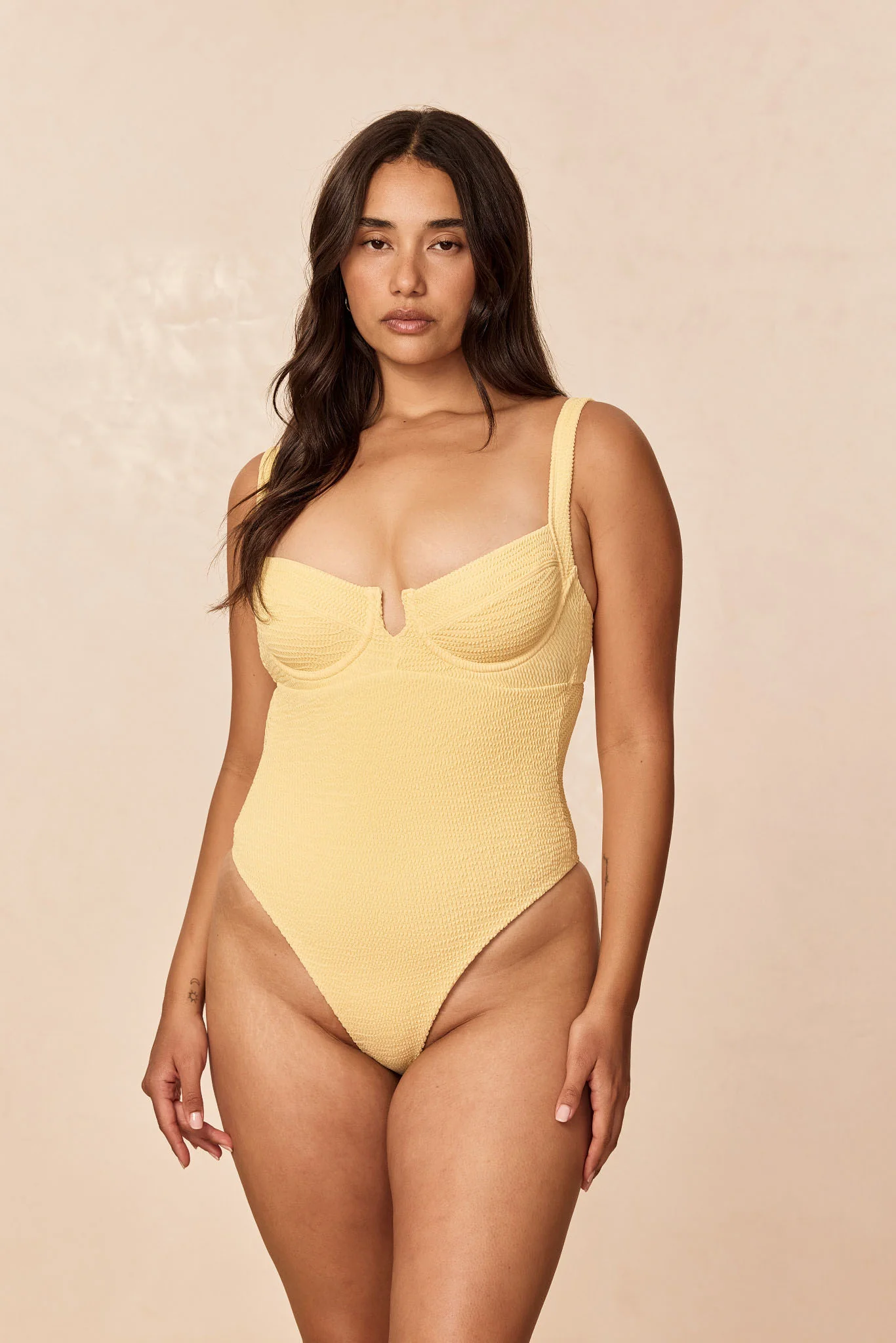 Clovelly One Piece - Honey Crinkle - Image 6