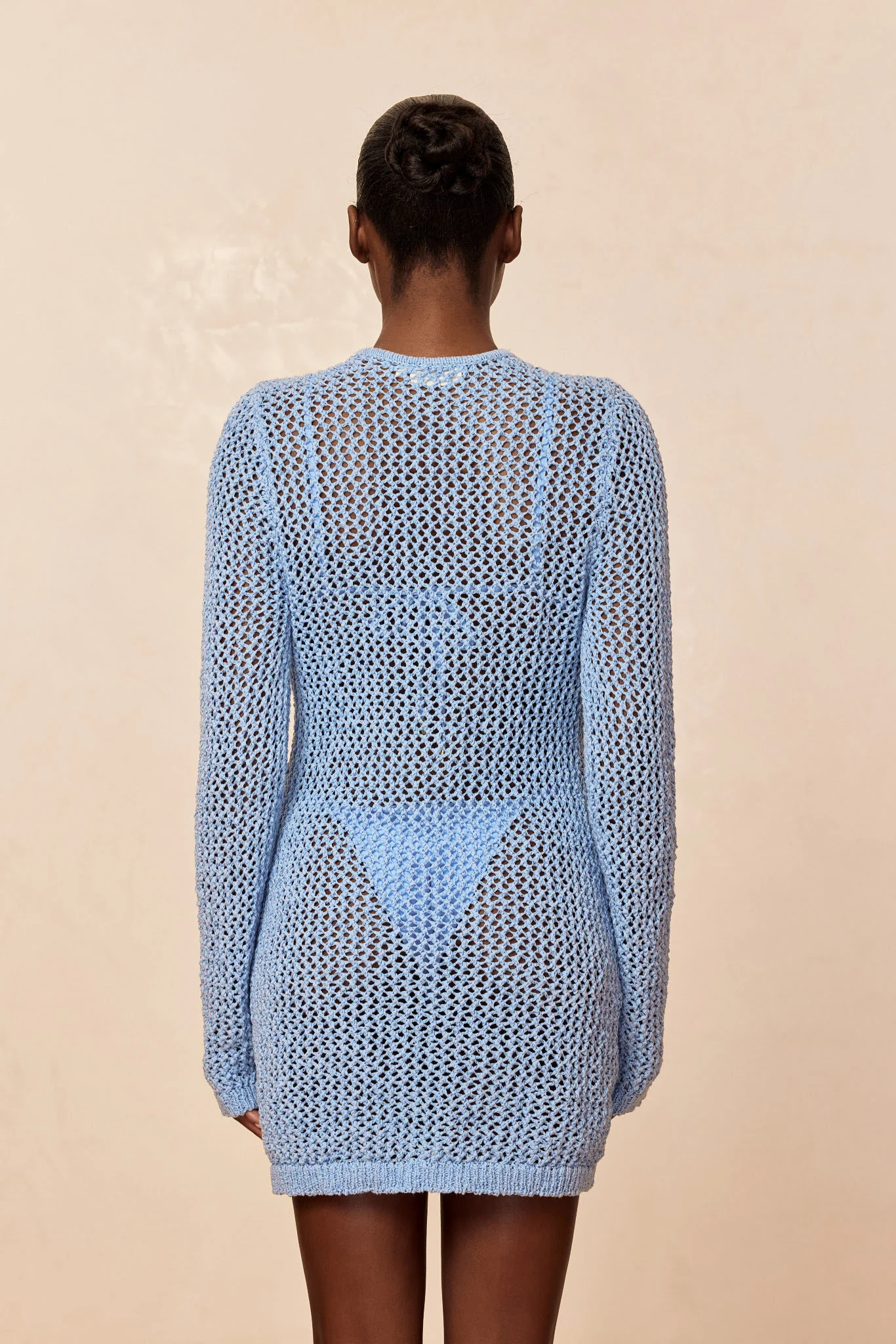 Corossol Mini Dress - Sky Petit Crochet - Image 6