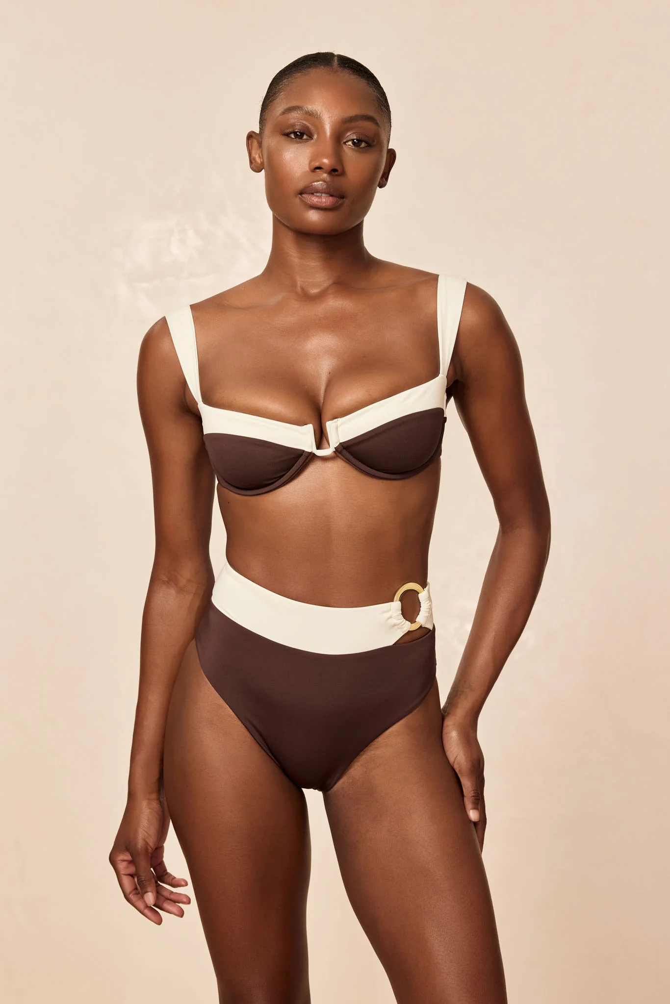 Costa Rica Bottom - Espresso/Ivory - Image 4