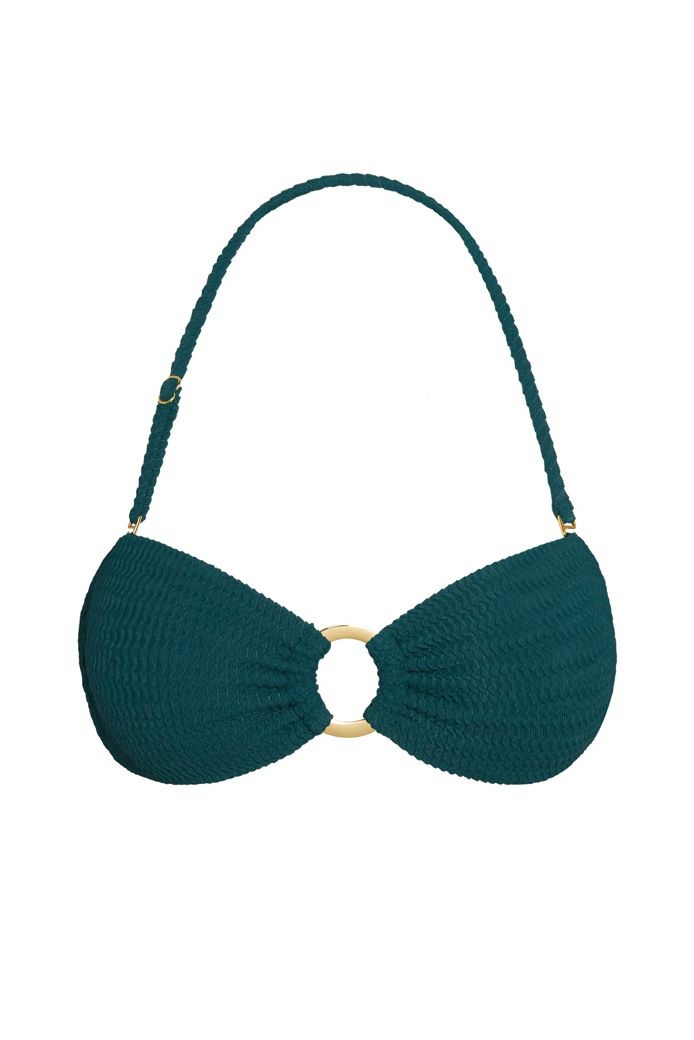 Costa Rica Top - Evergreen Crinkle