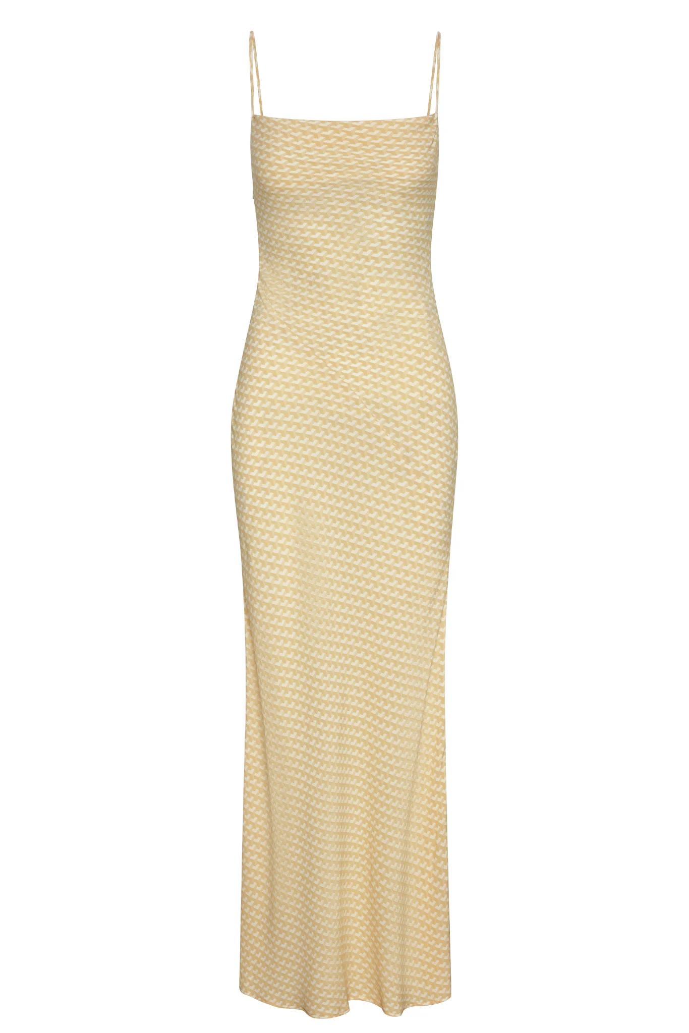 Cote D'azur Dress - Ivory Geo