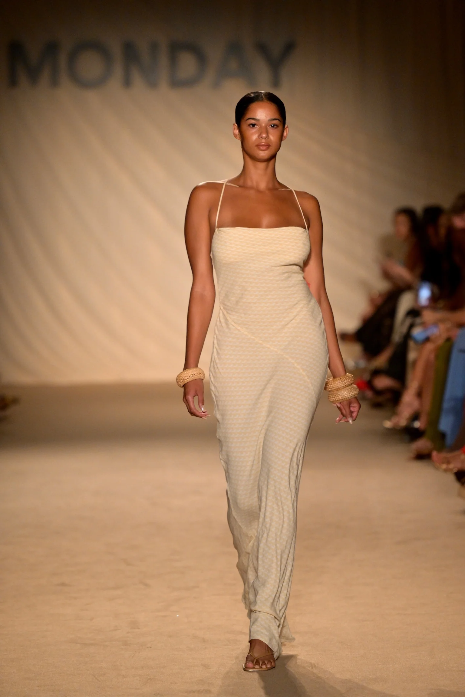 Cote D'azur Dress - Ivory Geo - Image 2
