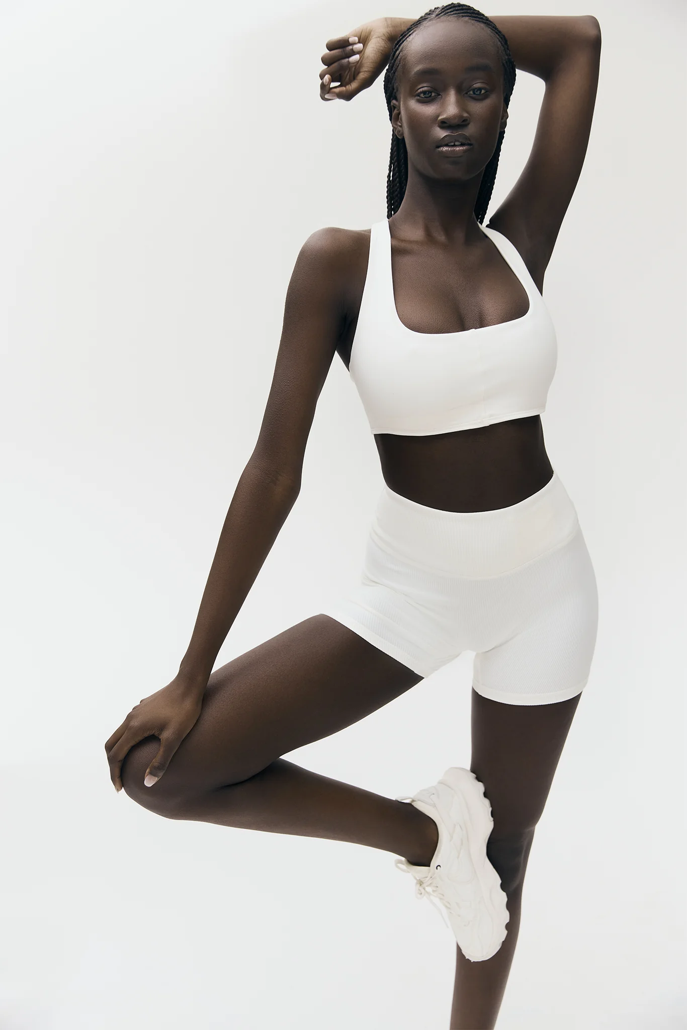 Elysian Short 4.5" - Ivory Lightweight Rib - Image 7