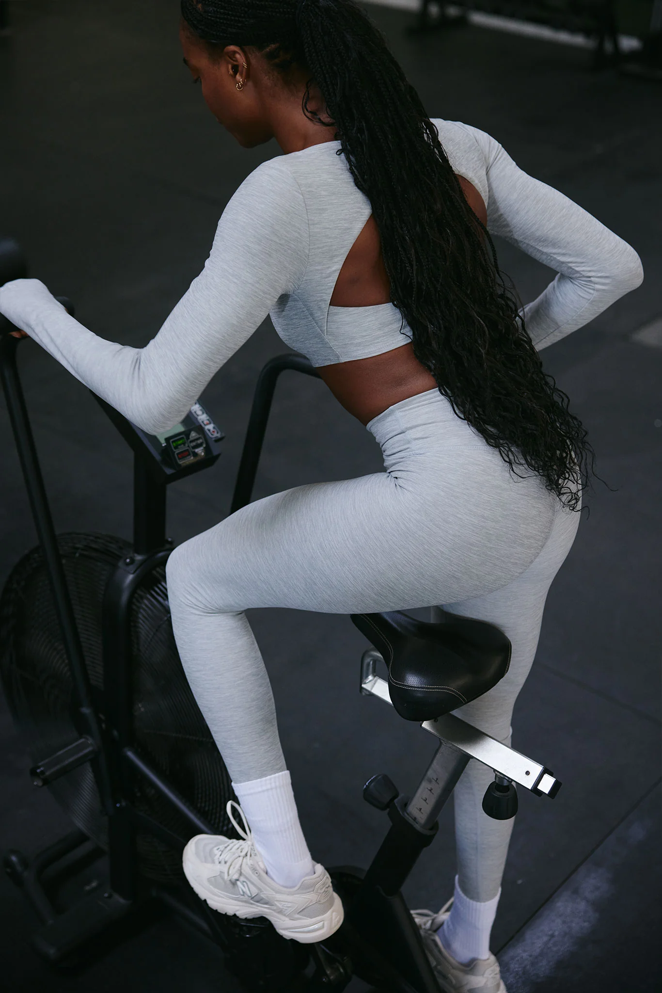 Fairfax Legging 27" - Heather Grey - Image 3