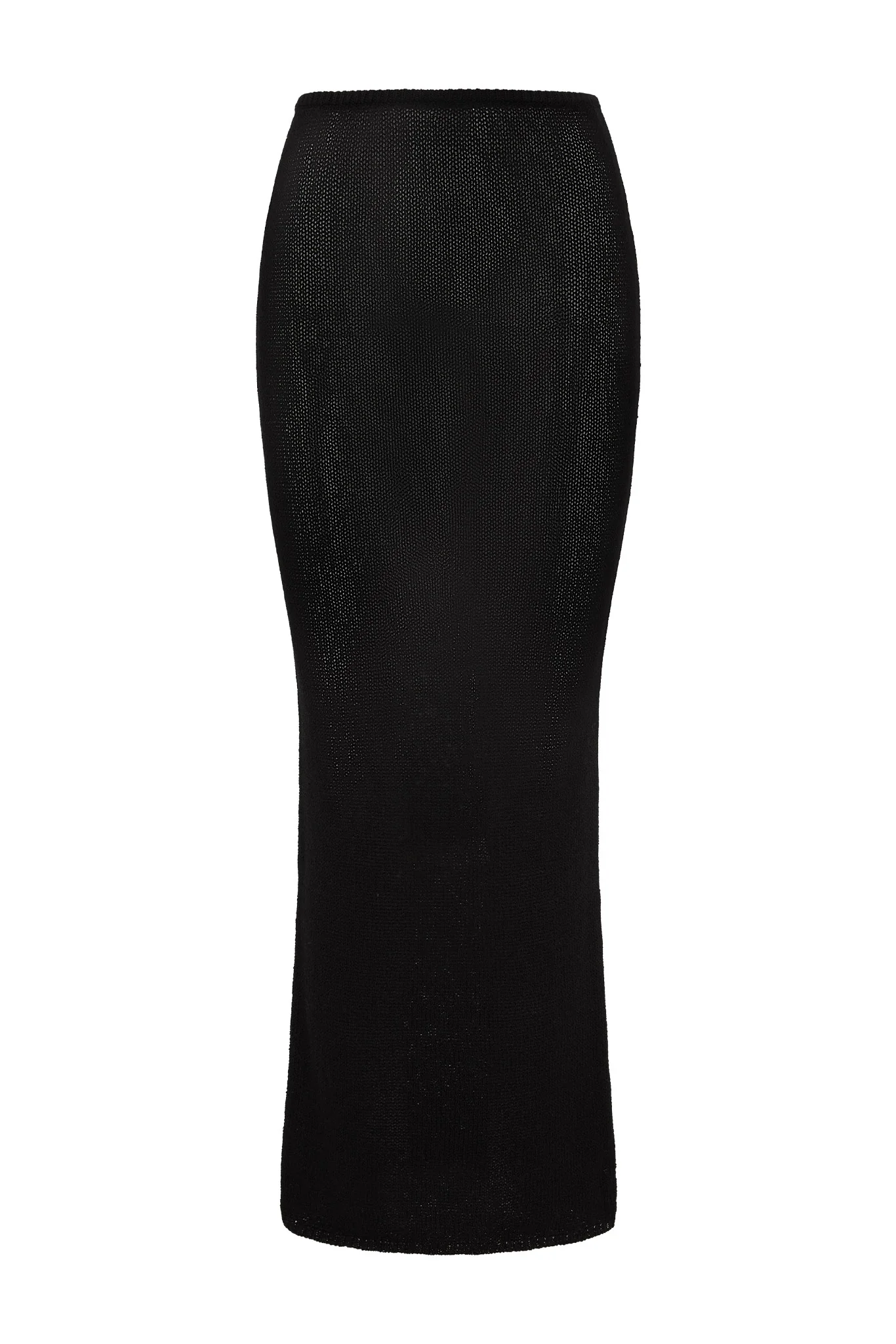 Fontelina Skirt - Black Open Knit
