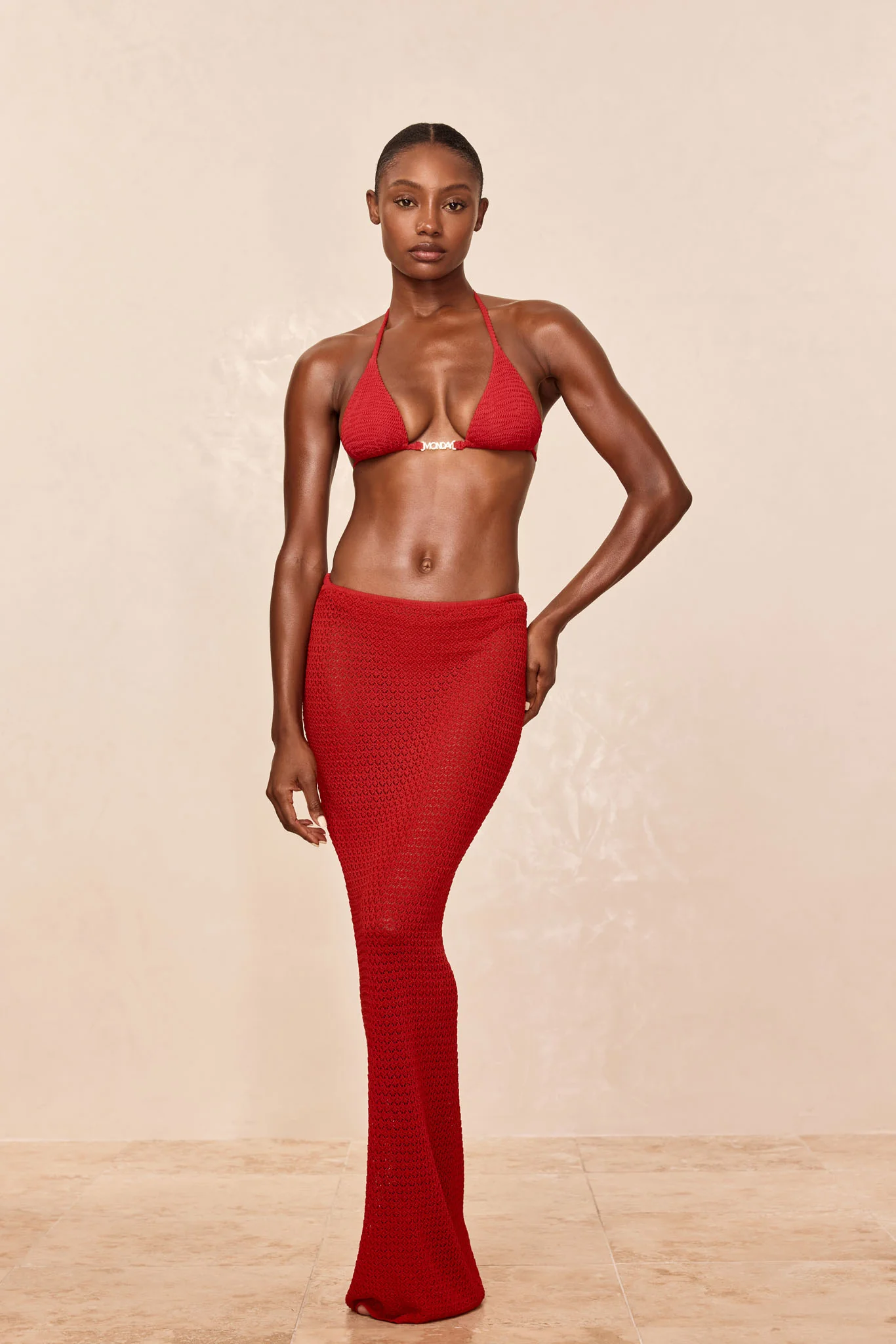 Fontelina Skirt - Cherry Lace Crochet - Image 5