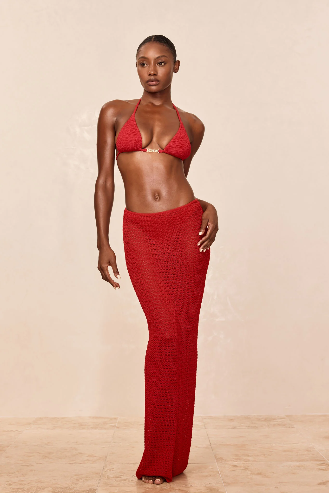 Fontelina Skirt - Cherry Lace Crochet - Image 6