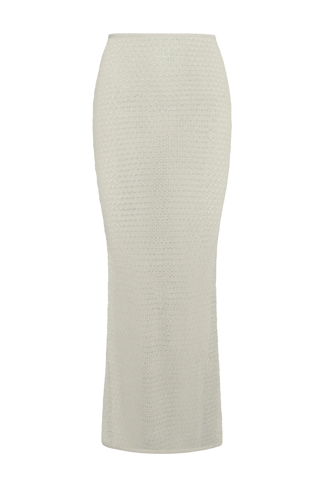 Fontelina Skirt - Ivory Lurex Lace Crochet