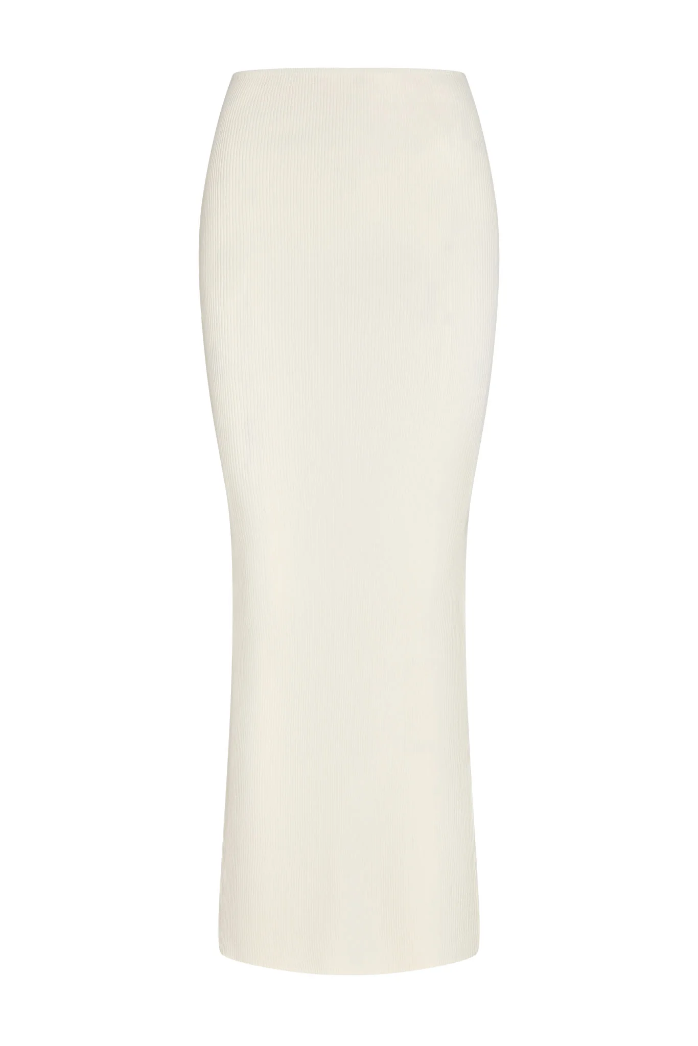 Fontelina Skirt - Ivory Knit Rib
