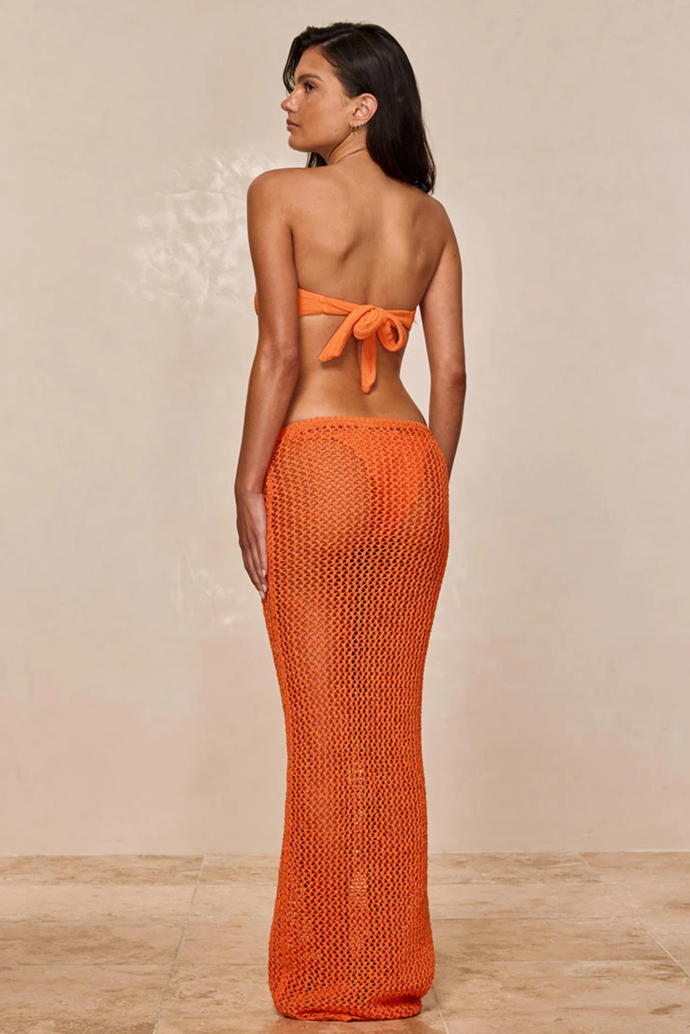 Fontelina Skirt - Tangerine Petit Crochet - Image 5