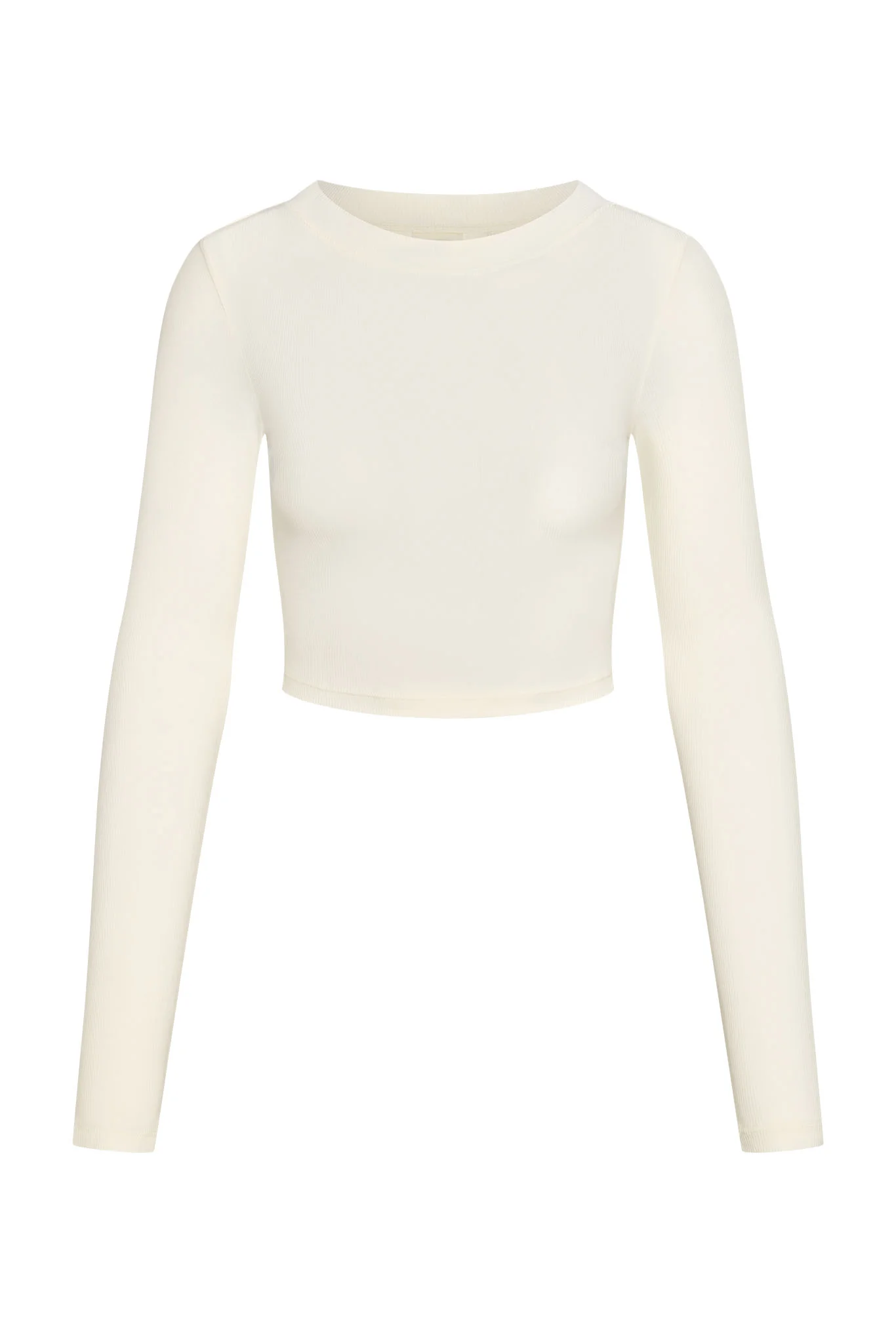 Hayworth Long Sleeve - Ivory Lightweight Rib