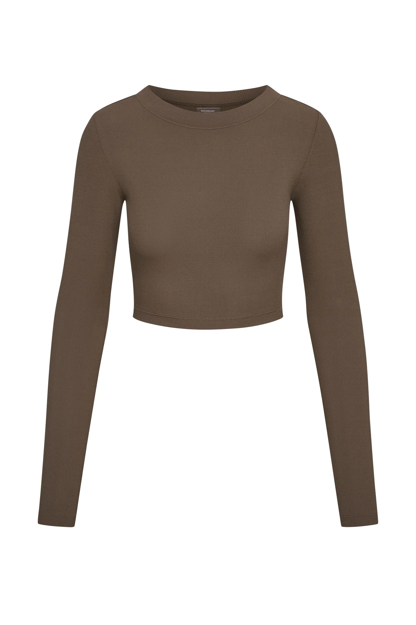 Hayworth Long Sleeve - Stone Lightweight Rib