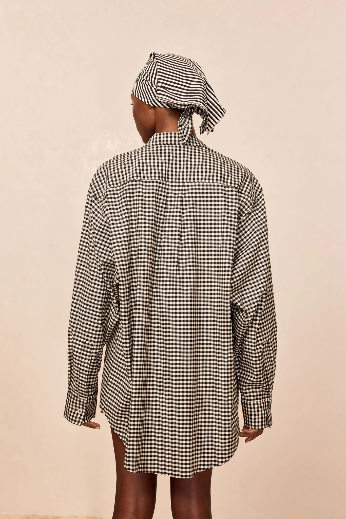 La Jolla Shirt - Black Gingham - Image 4