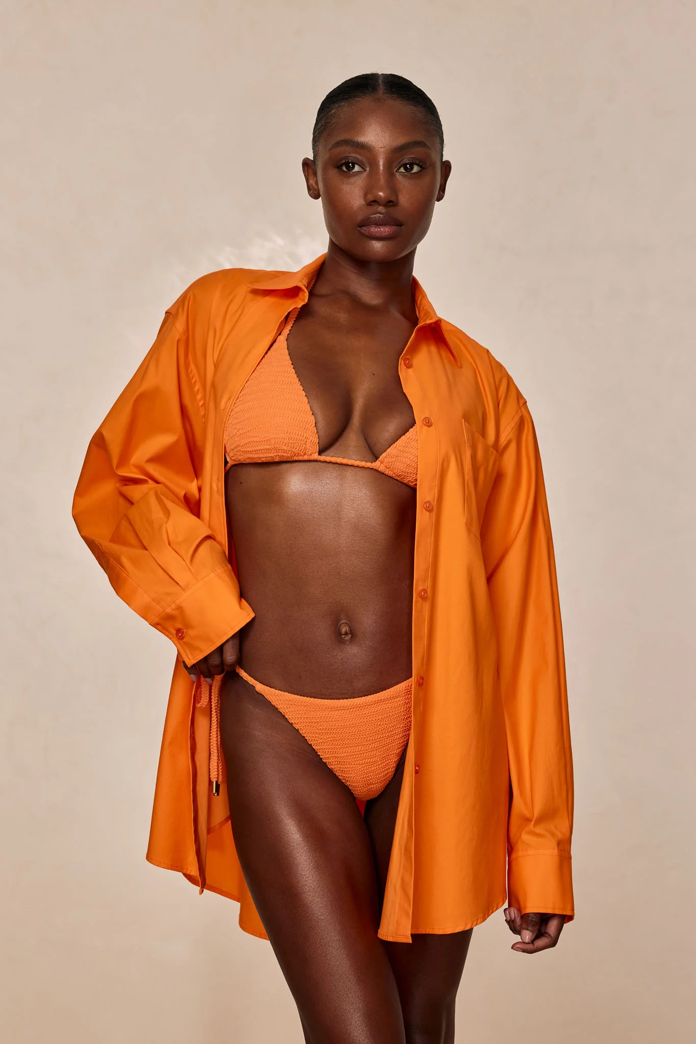 La Jolla Shirt - Tangerine - Image 2
