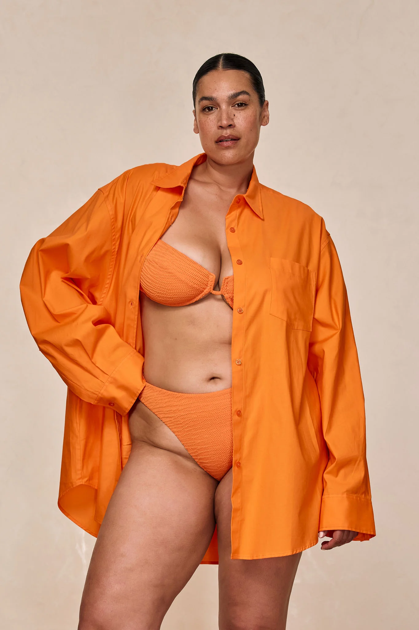 La Jolla Shirt - Tangerine - Image 4