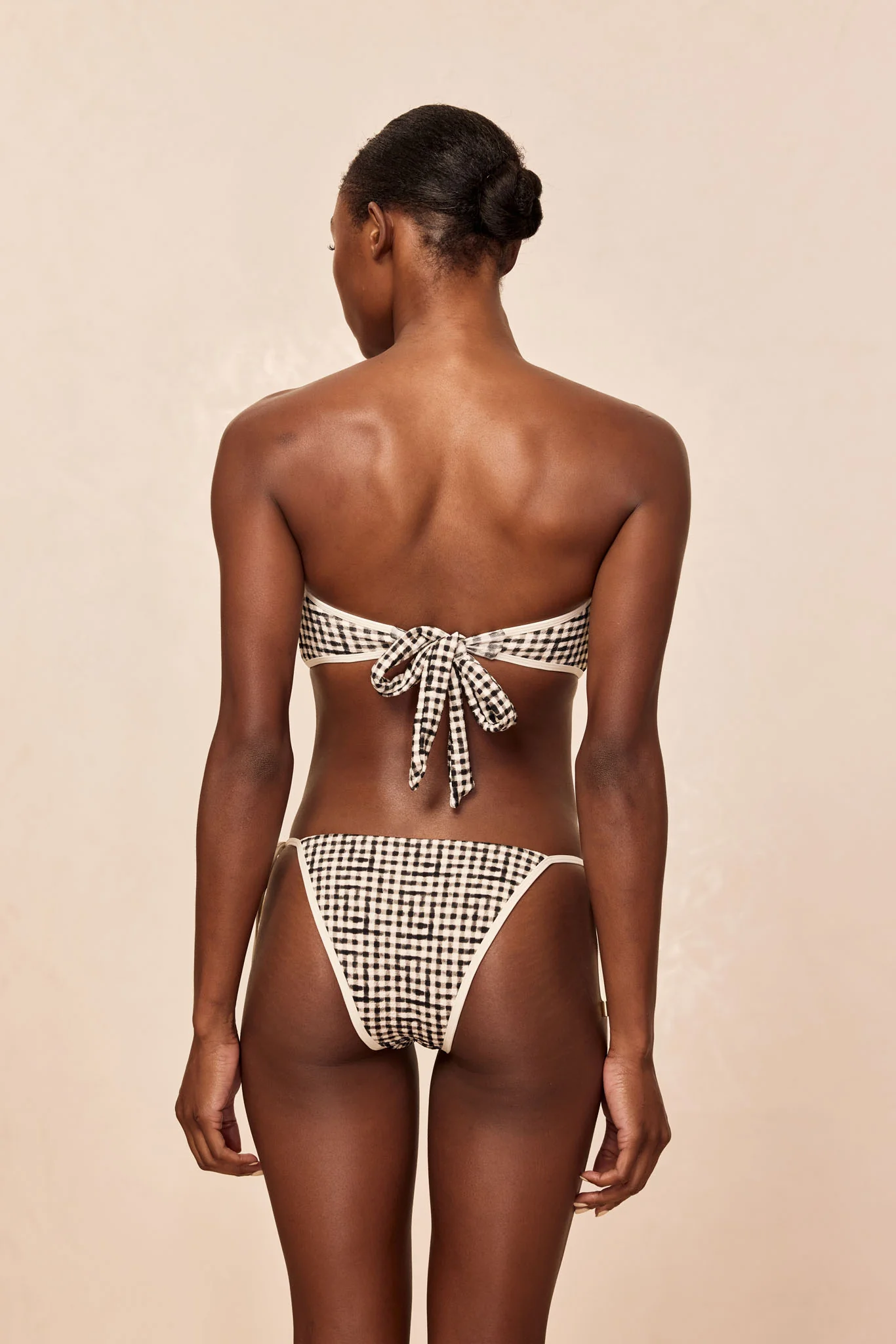 Le Marais Bottom - Black Gingham - Image 4