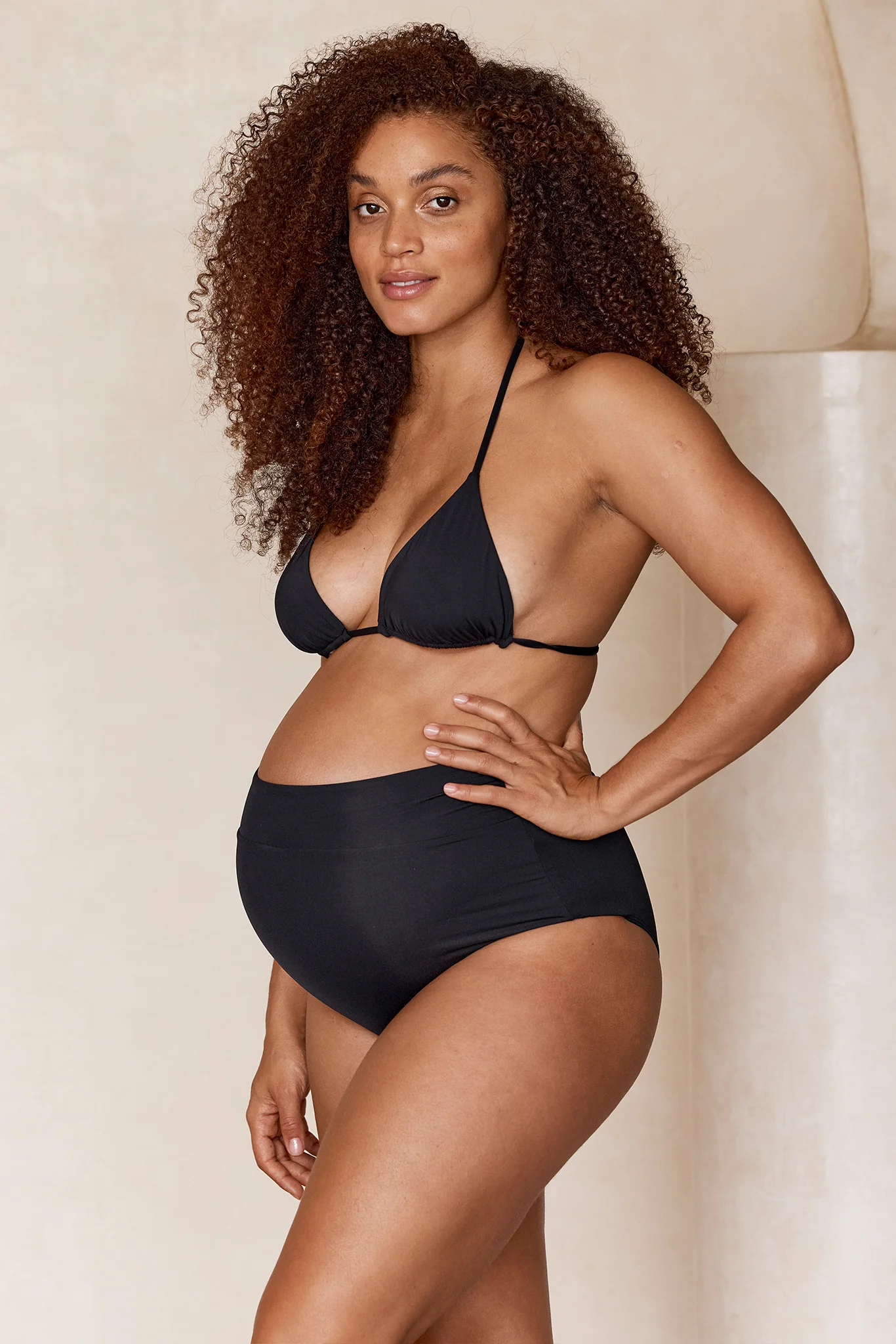 Maternity Sorrento Bottom - Black - Image 5