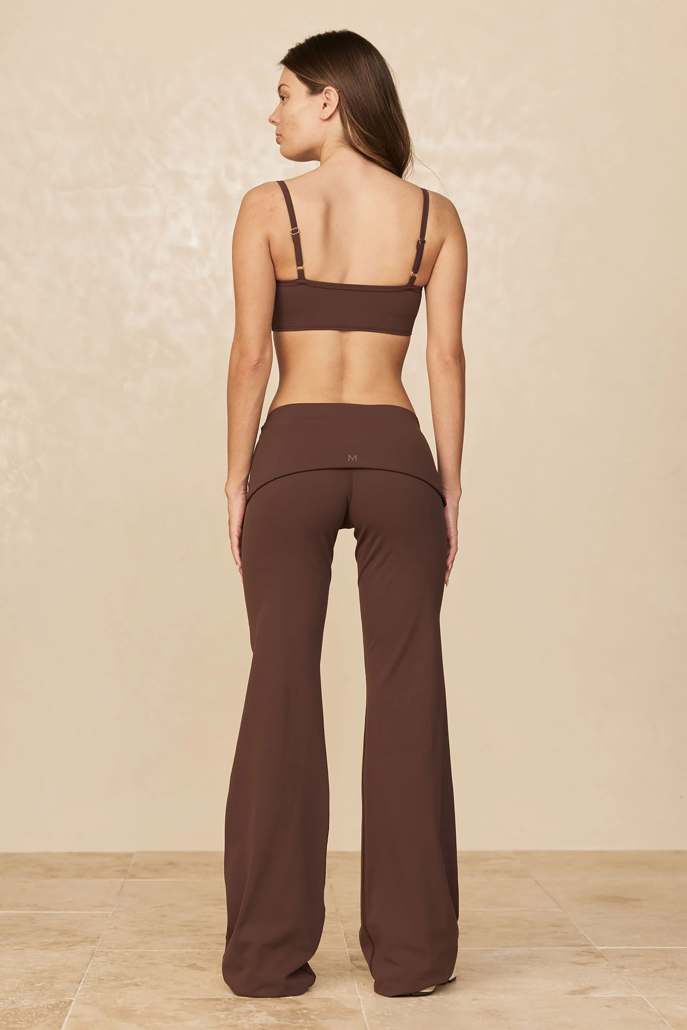 Melrose Flared Legging Long - Espresso - Image 3