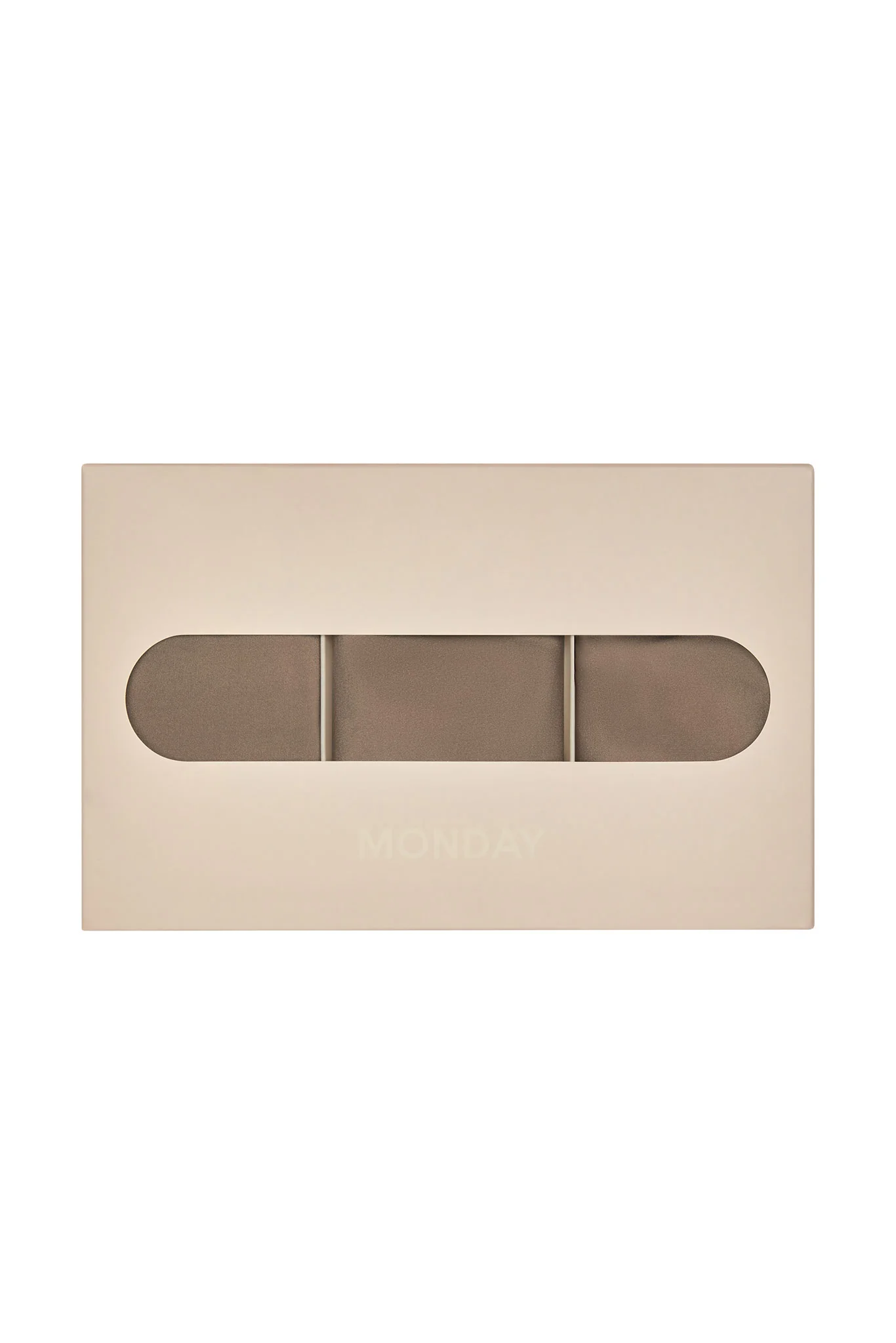 Monday Invisible Thong 3 Pack - Caramel - Image 2