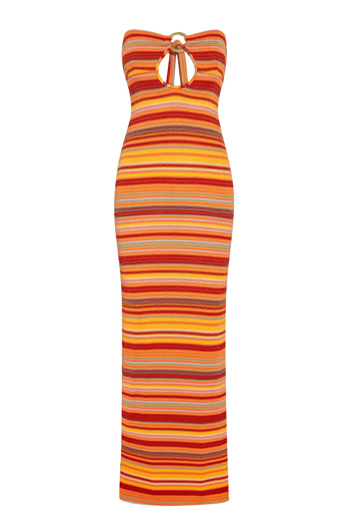 Montego Bandeau Dress - Sardinia Stripe