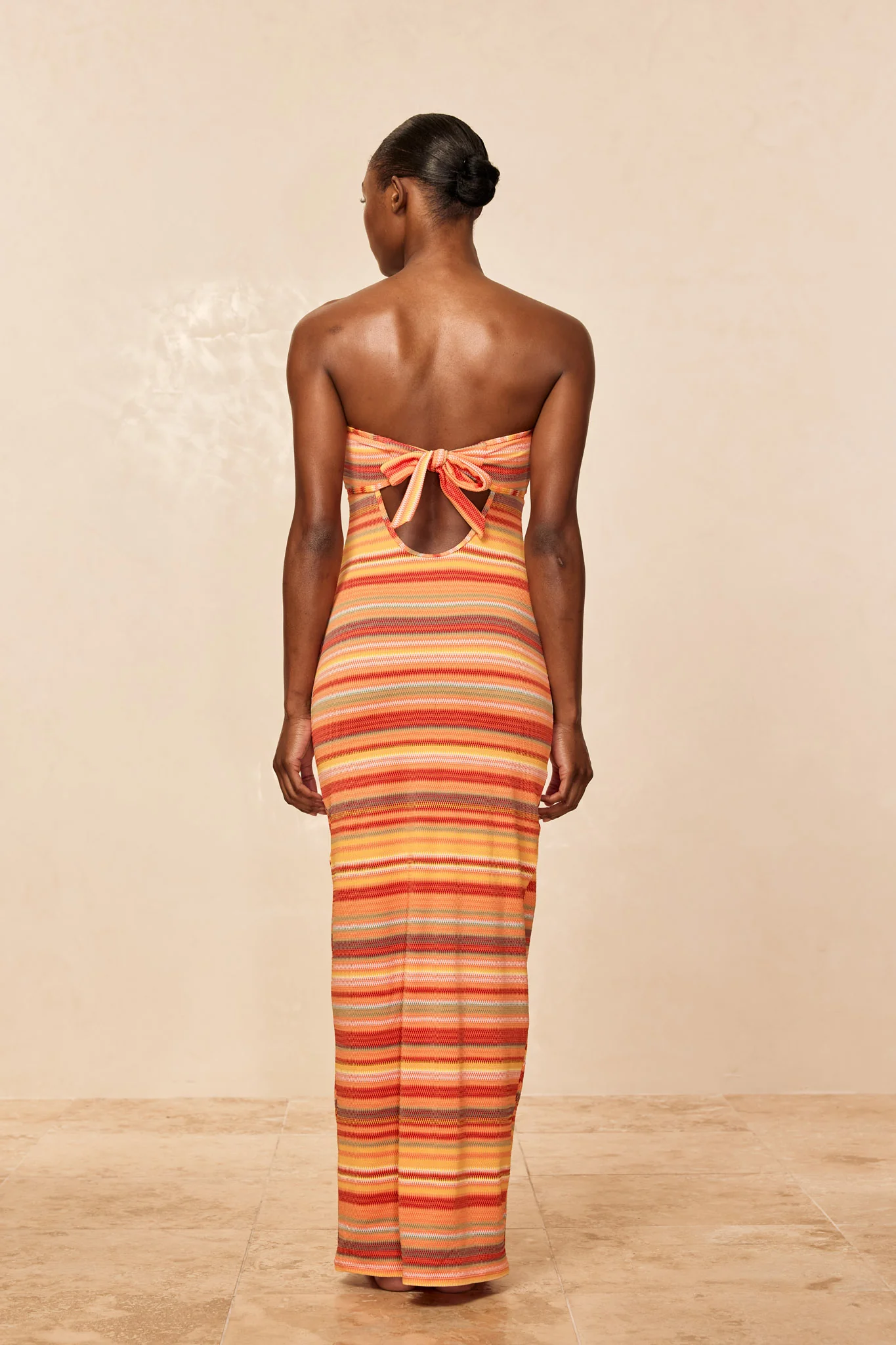 Montego Bandeau Dress - Sardinia Stripe - Image 5