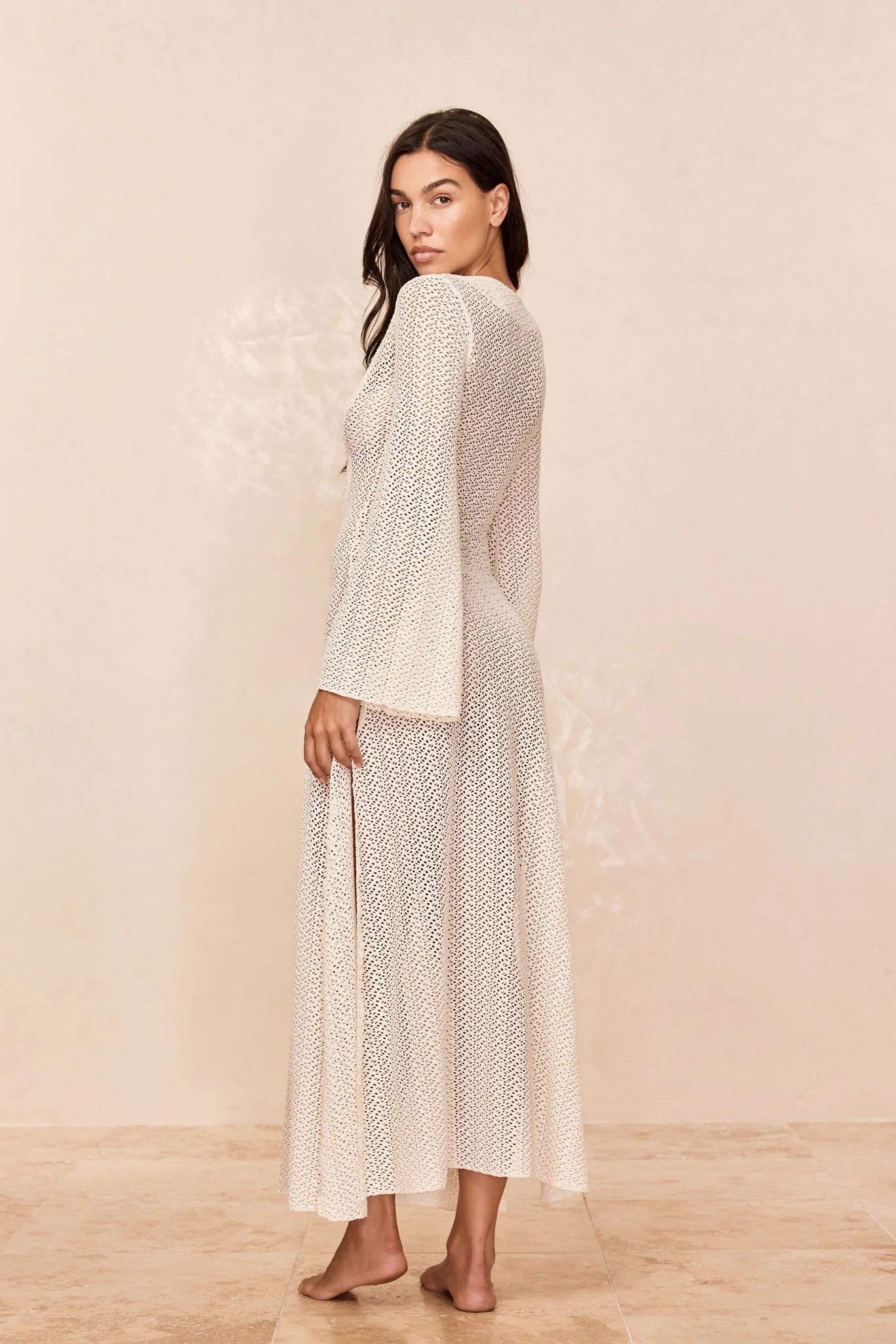 Montego Dress - Ivory Crochet - Image 6