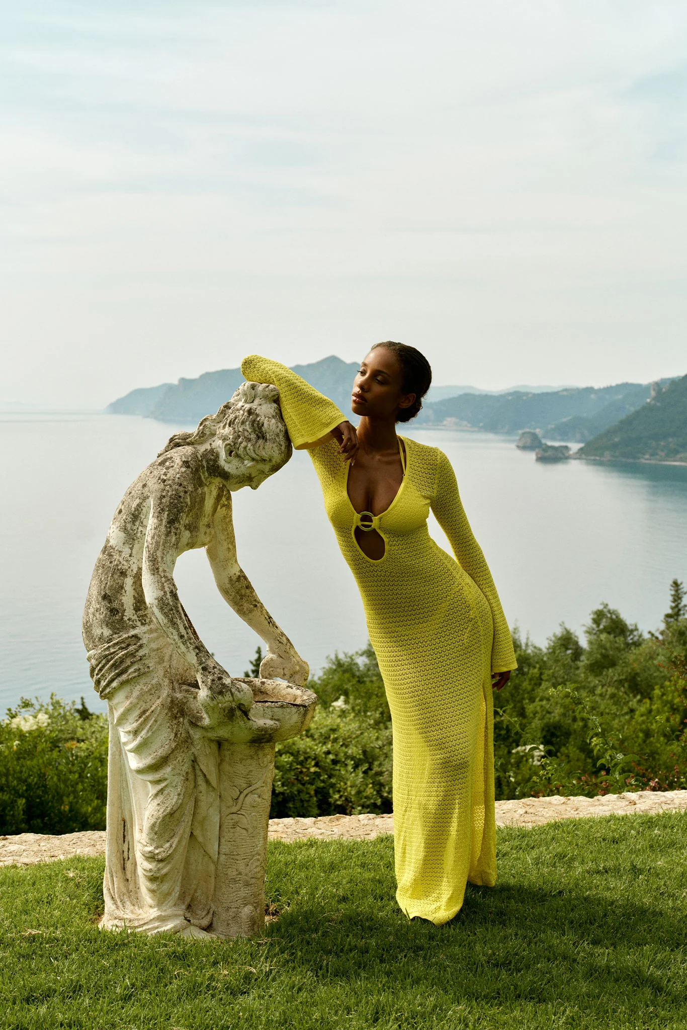 Montego Dress - Limoncello Lace Crochet - Image 3