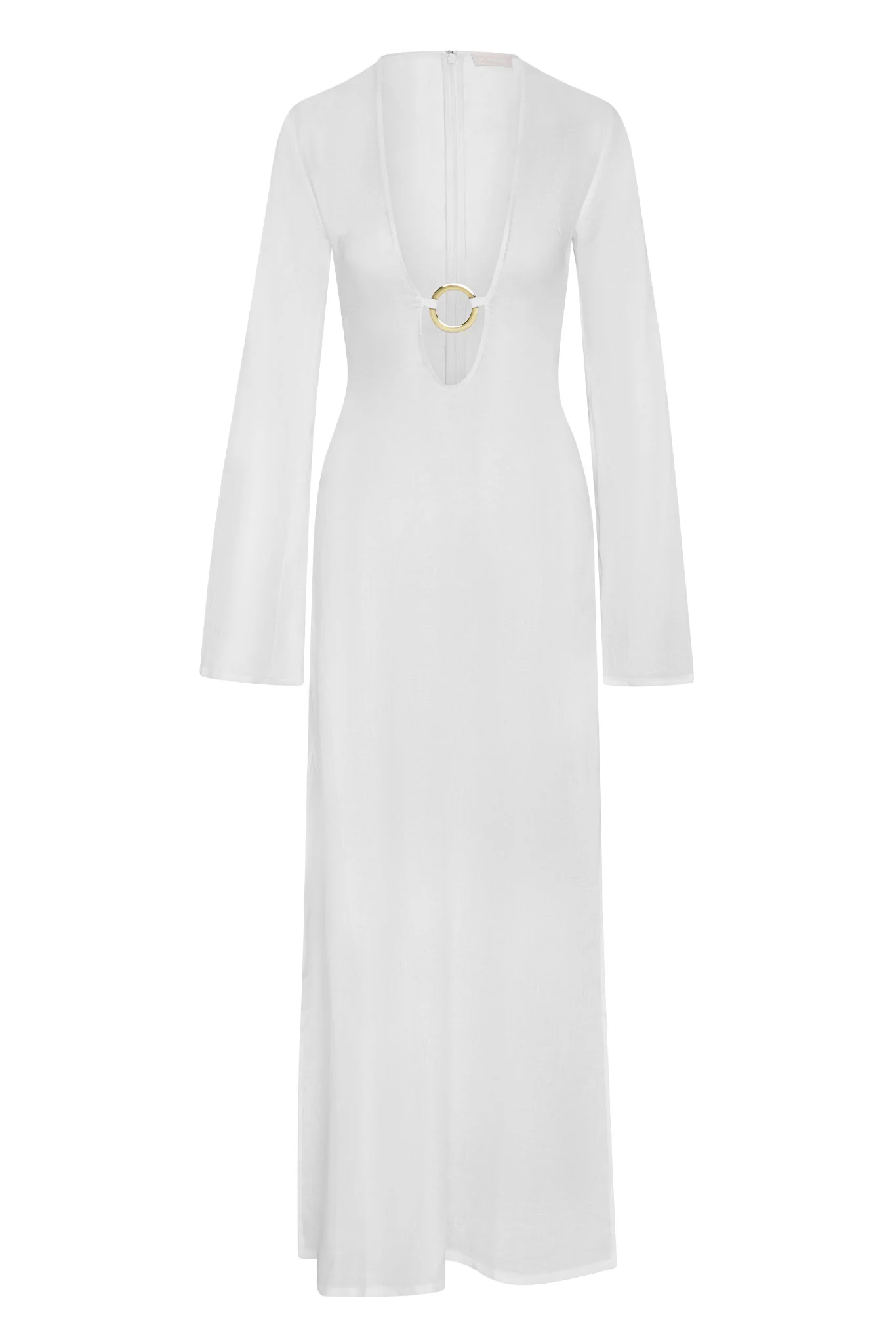 Montego Dress - White Linen