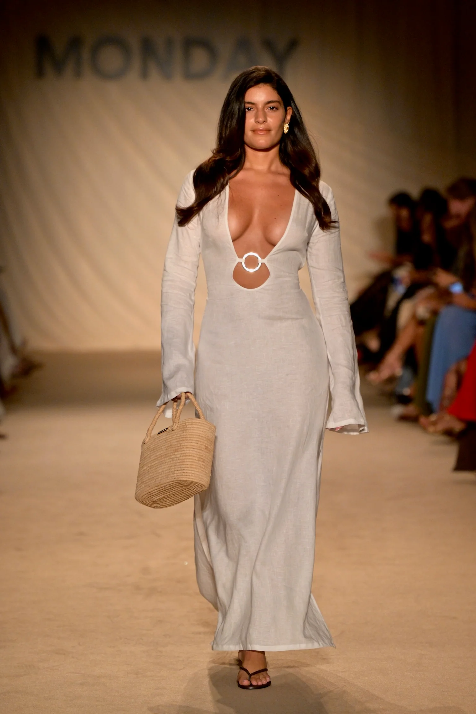 Montego Dress - White Linen - Image 2