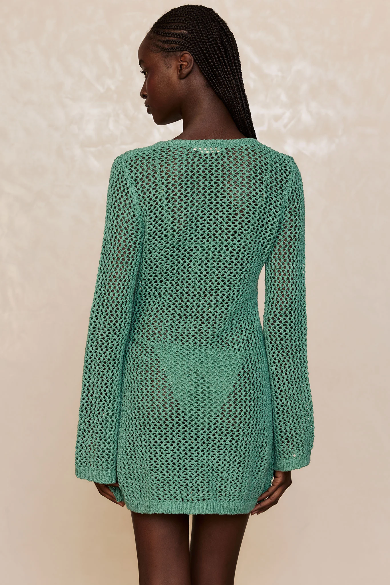 Montego Mini Dress - Pond Petit Crochet - Image 4