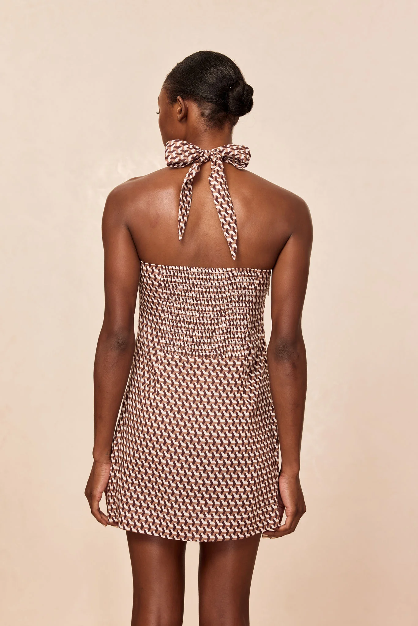 Montserrat Mini Dress - Husk Geo - Image 7
