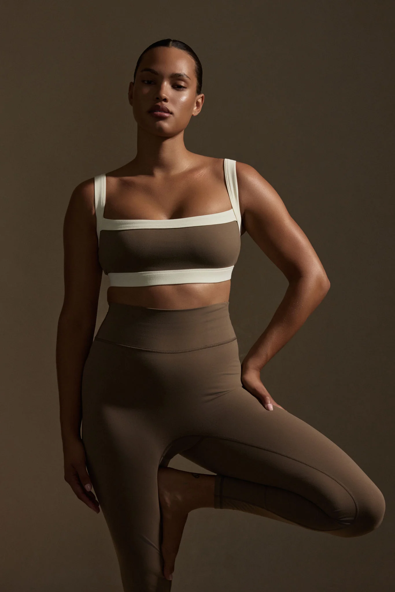 Outpost Bra - Stone/Ivory Jersey - Image 2