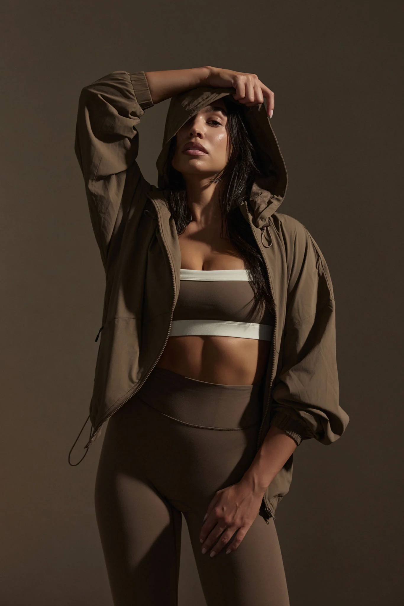 Outpost Bra - Stone/Ivory Jersey - Image 3