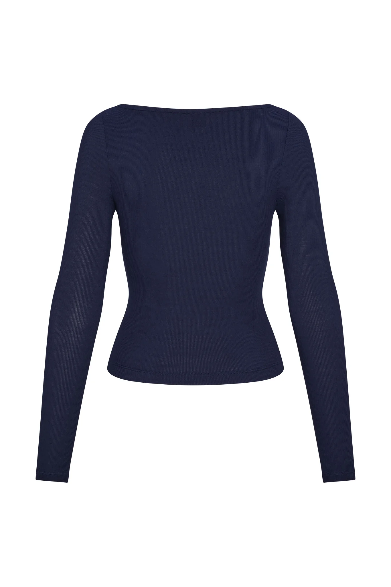 Paddington Long Sleeve - Midnight Lightweight Rib - Image 4