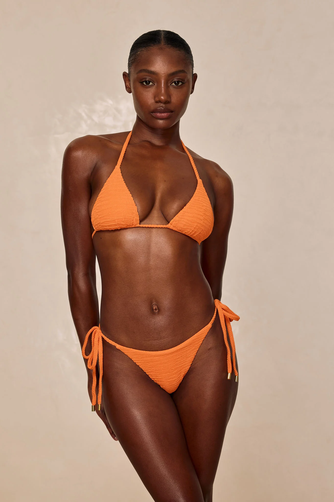 Palma Bottom - Tangerine Crinkle - Image 2
