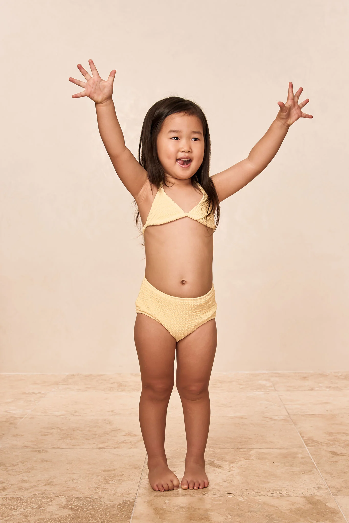 Palma Top & Seychelles Bottom Kids - Honey Crinkle - Image 2