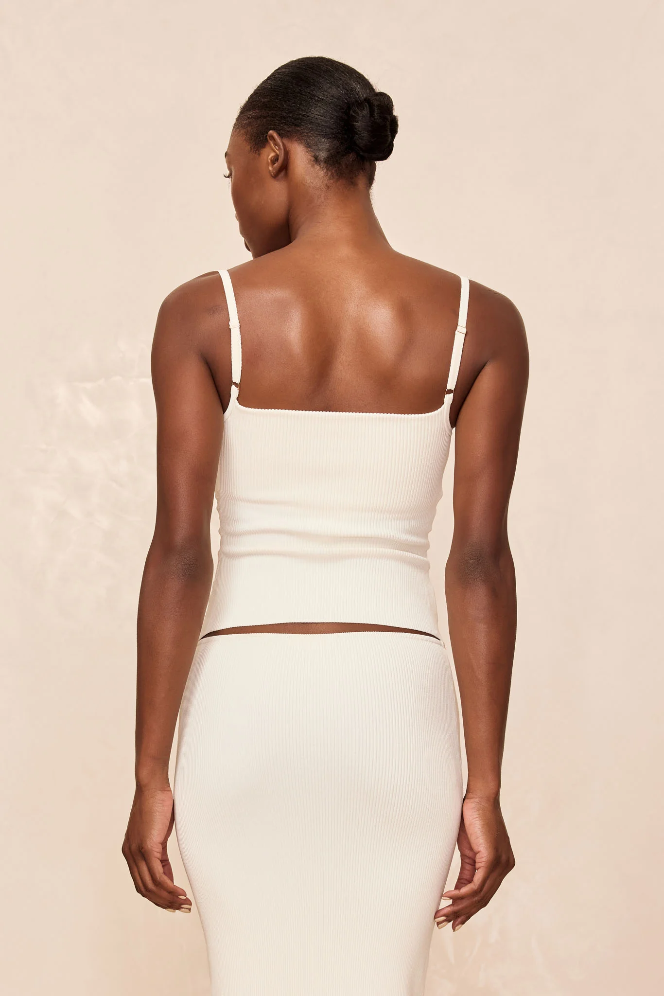 Provence Top - Ivory Knit Rib - Image 5