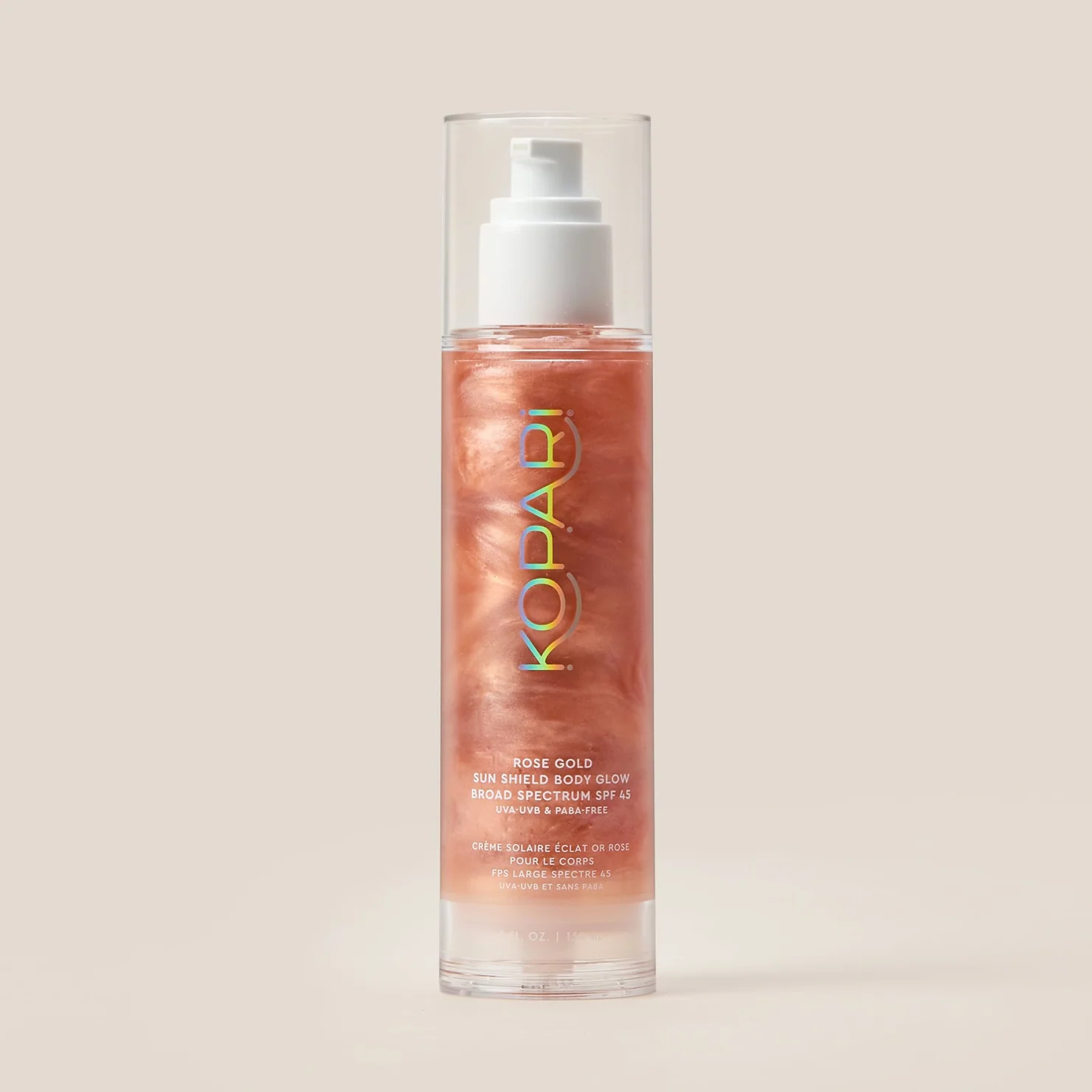 Rose Gold Sun Shield Body Glow Sunscreen SPF 45 - Image 2