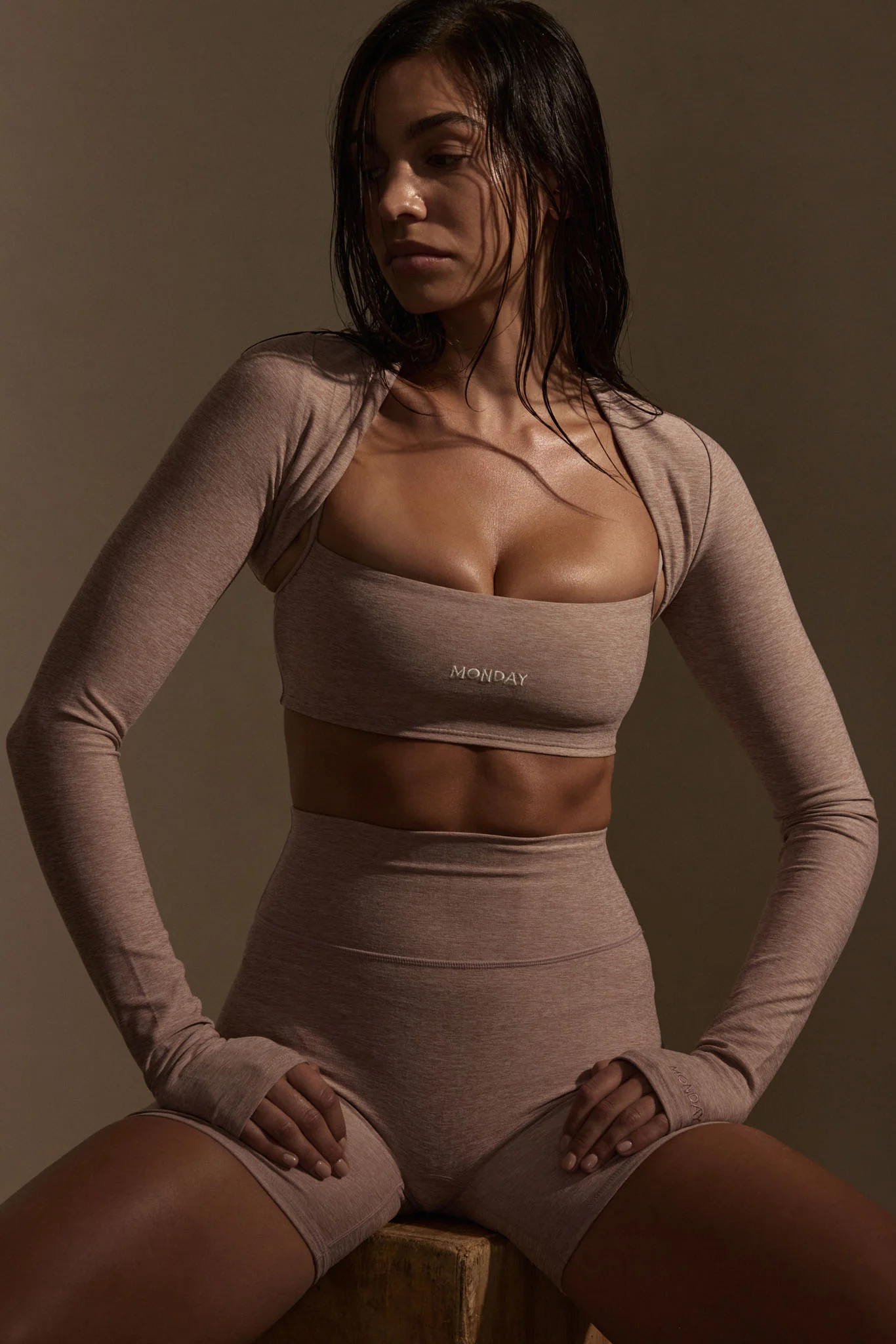 Olympic Bra - Heather Mauve - Image 3